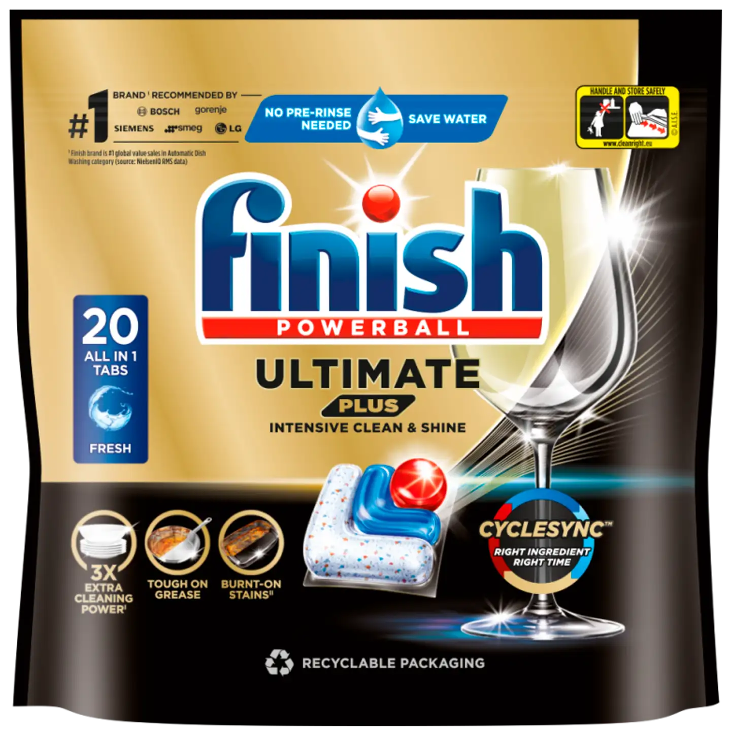 Finish Ultimate Plus konetiskitabletti 20kpl