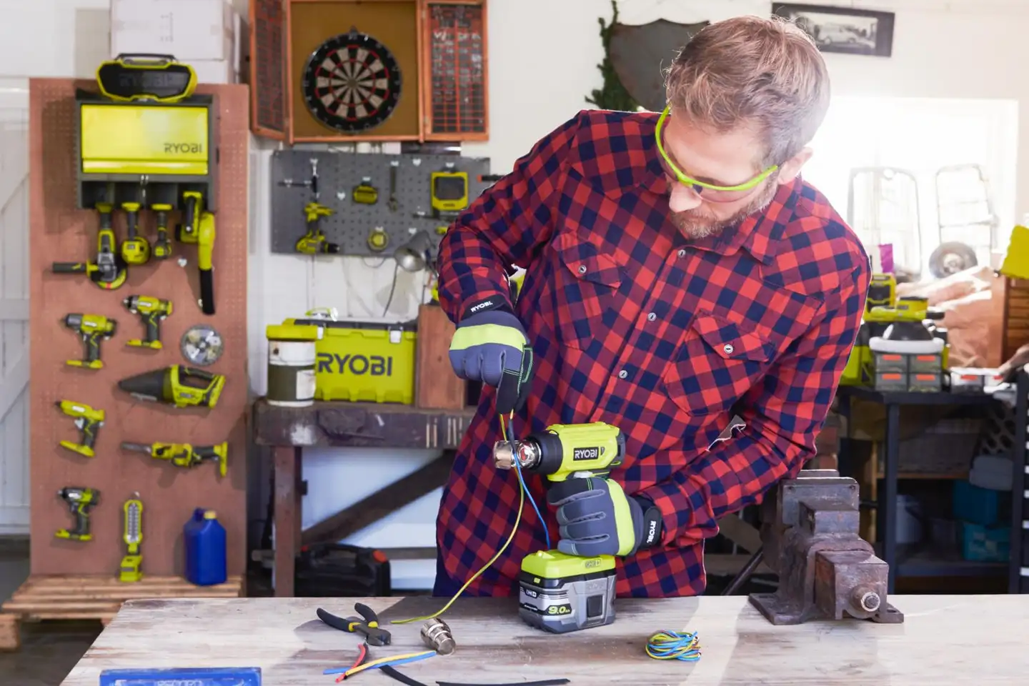 Ryobi 18V kuumailmapuhallin R18HG-0 - 6