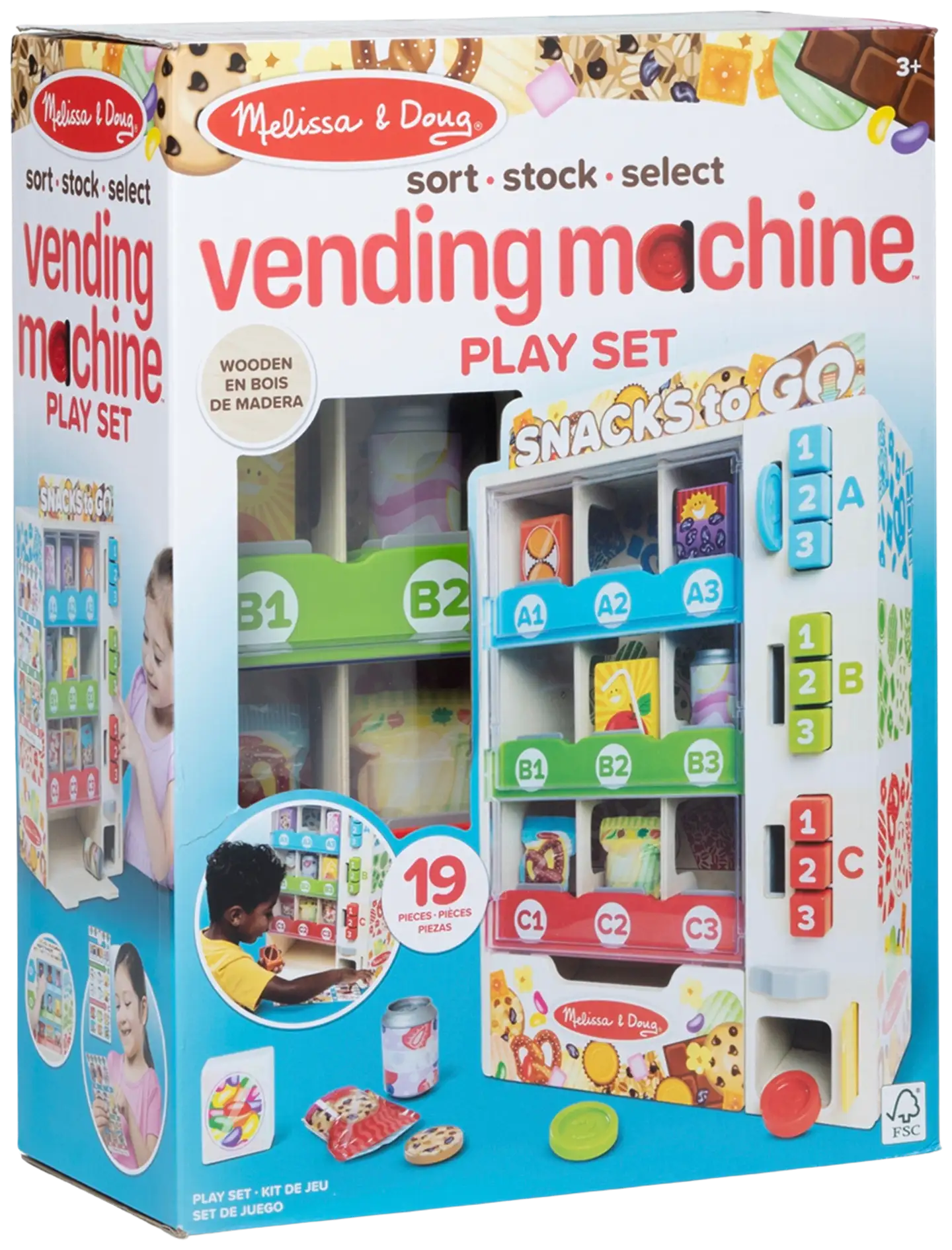 Melissa & doug Leikkisetti Myyntiutomaatti 43 x 31 x 14 cm - 1