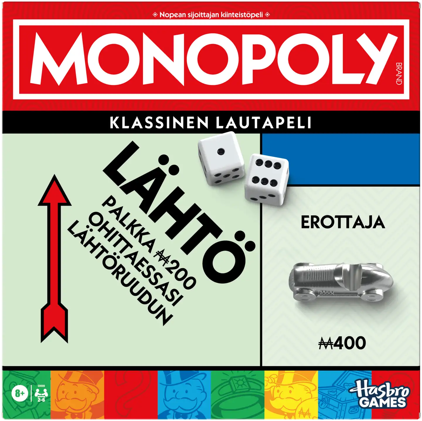 Lautapeli Monopoly classic refresh - 2