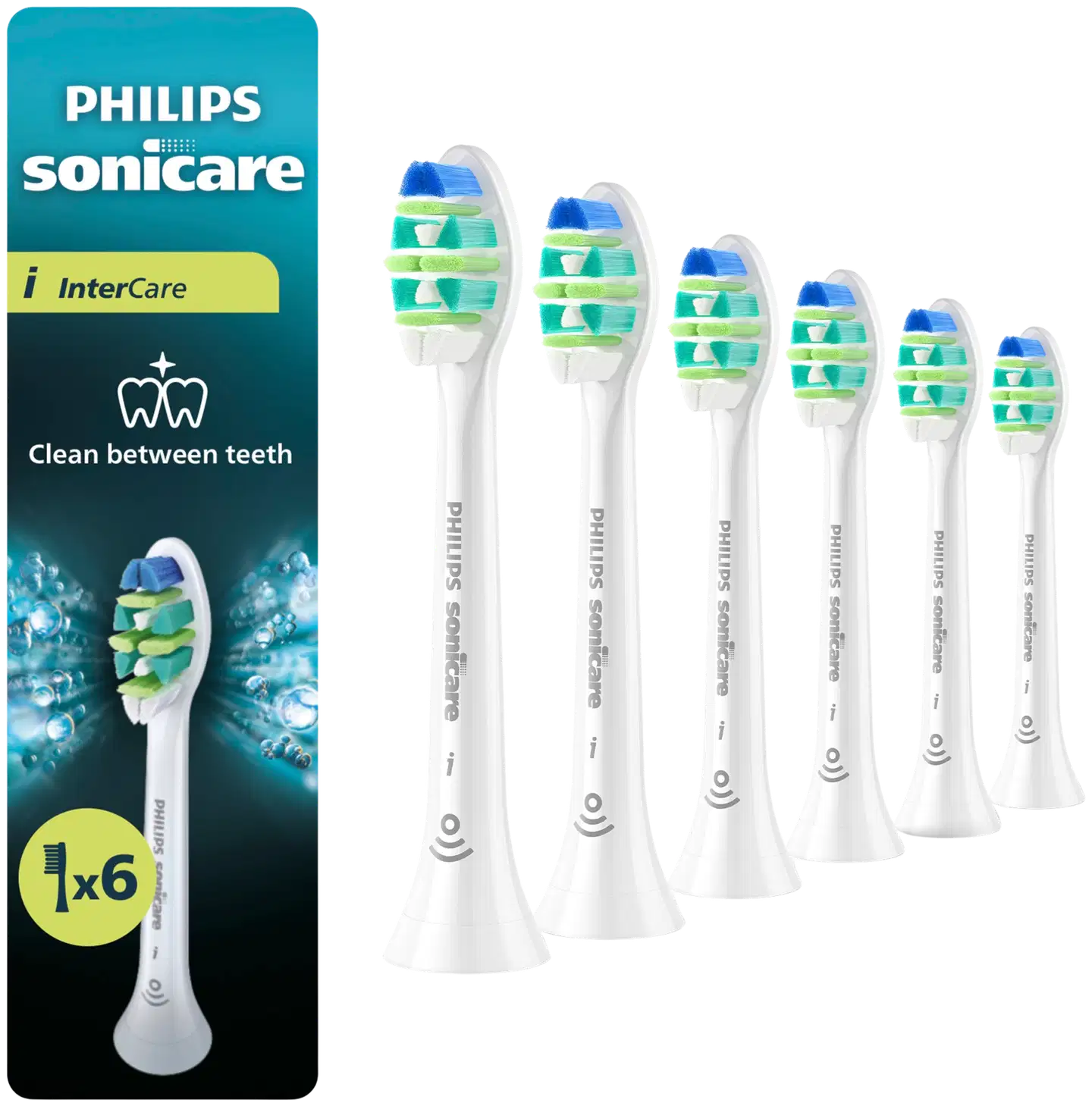 Philips Sonicare Intercare vaihtoharja 6 kpl HX9006/87 - 1