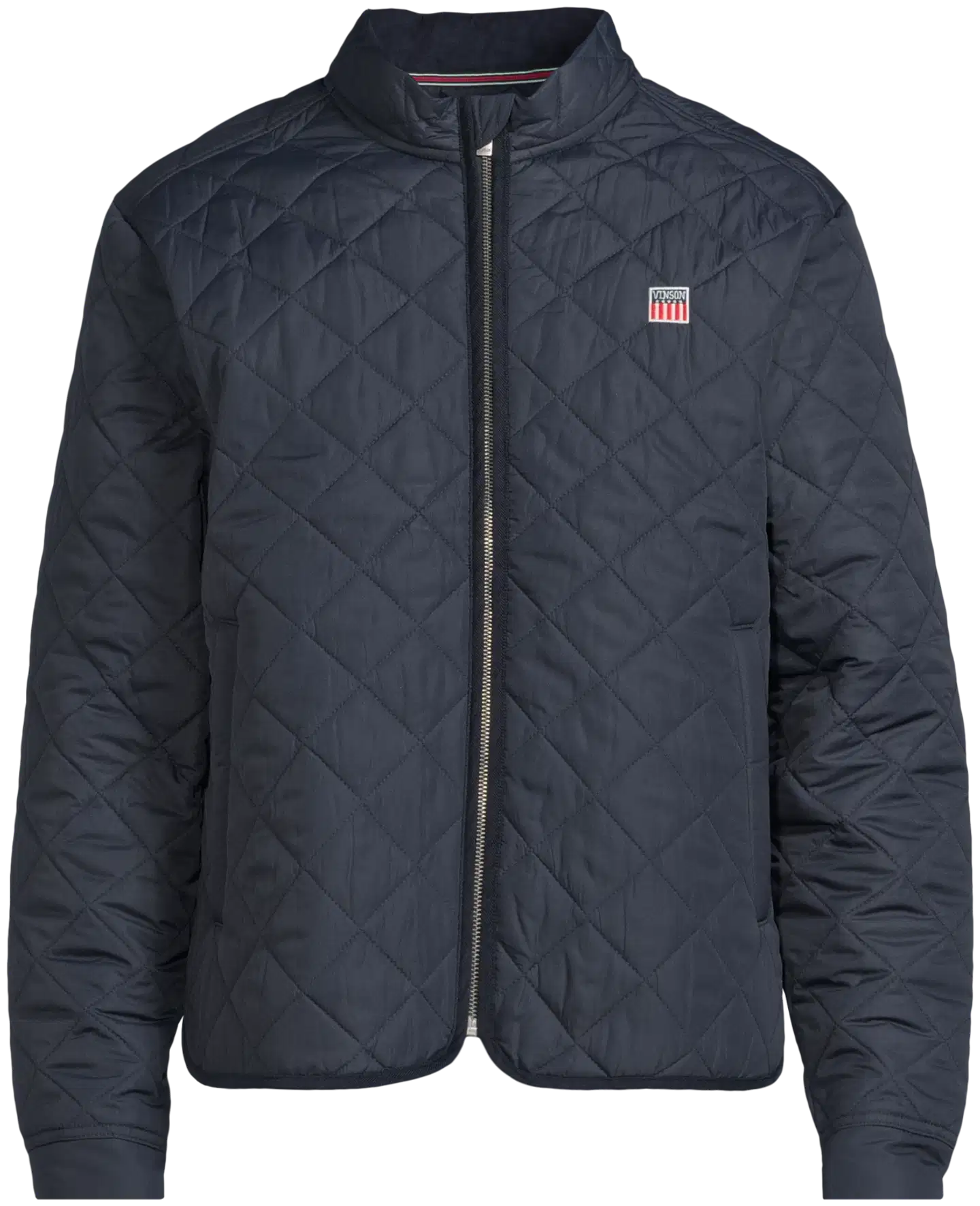 Vinson miesten tikkitakki Ricky 105683 - Dark saphire - 2