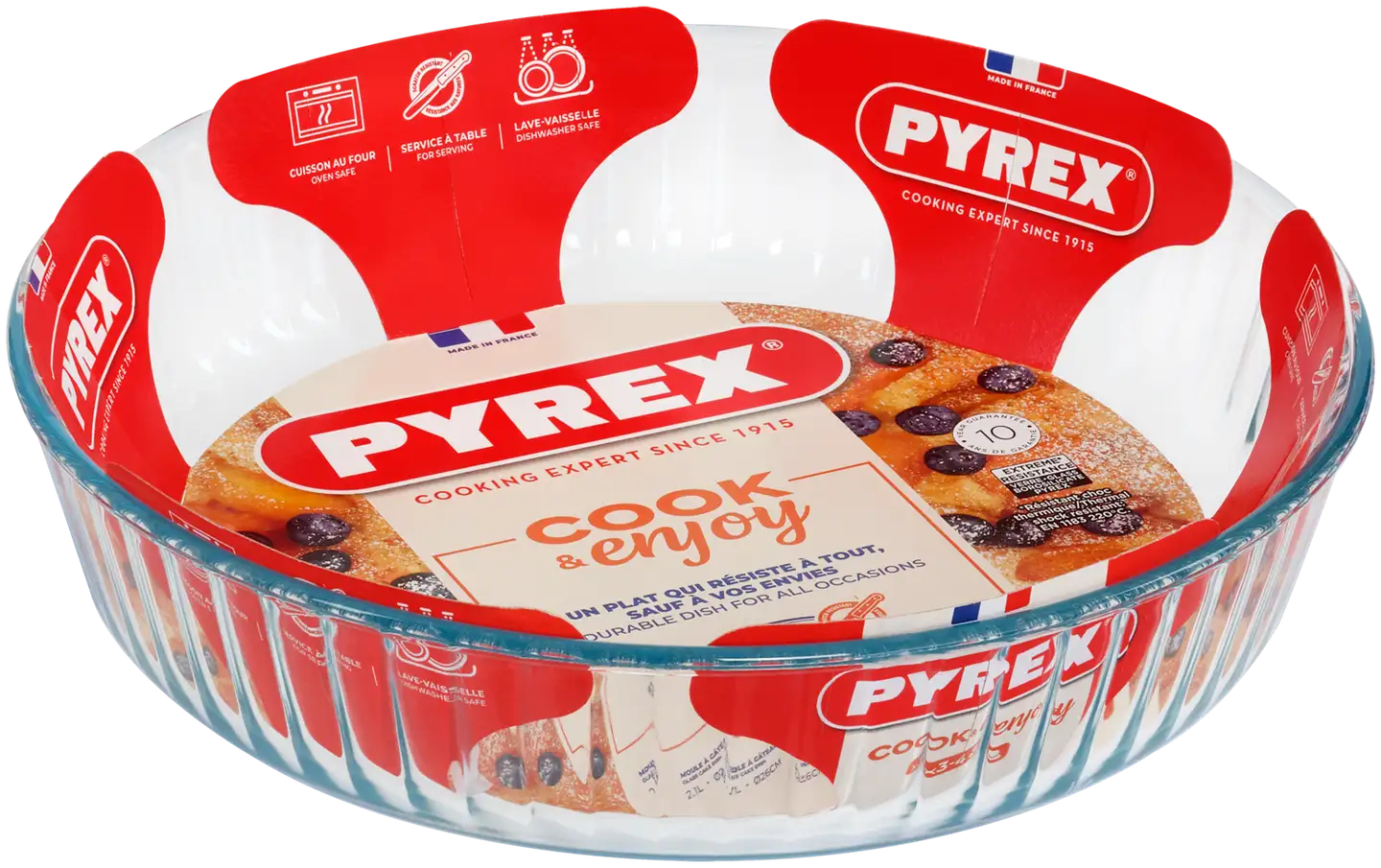 Pyrex Bake & Enjoy piirakkavuoka 26cm - 2