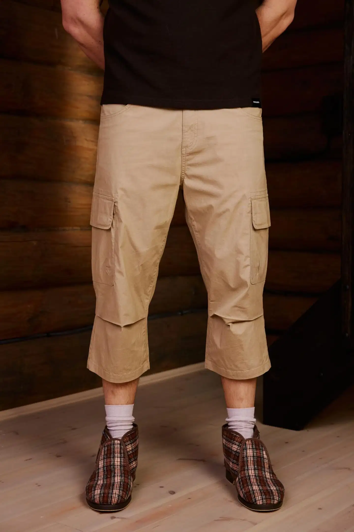 Reino&Aino miesten cargocaprit Reino - SAND - 1