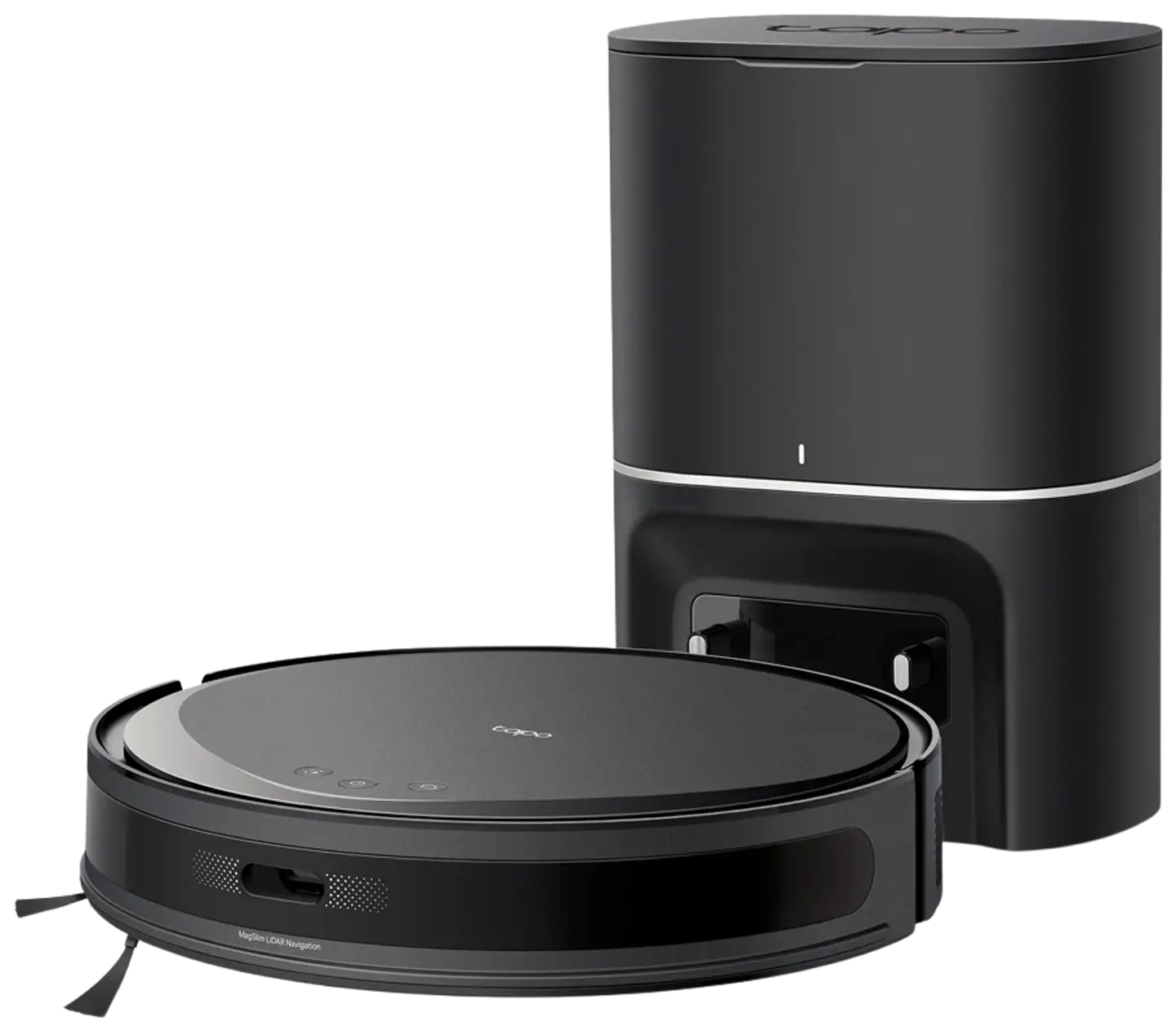 TP-Link Tapo Robottipölynimuri RV20 Max Plus ja telakka, musta - 1