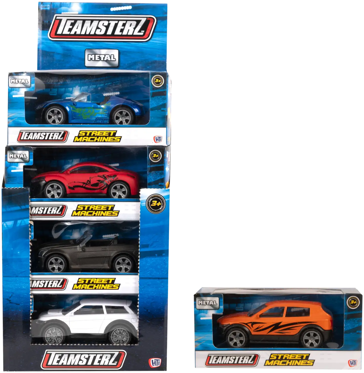 Teamsterz lelu Street Machines die-cast pikkuauto 4" - 2