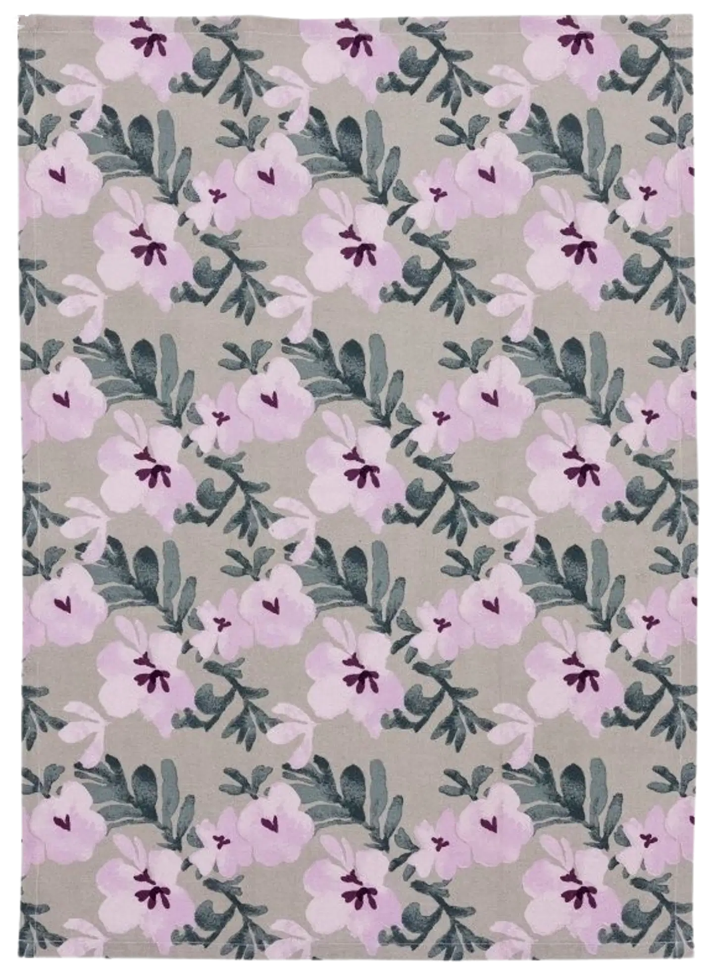 Pentik Hetki keittiöpyyhe 2 kpl/setti 50x70 cm kukka beige