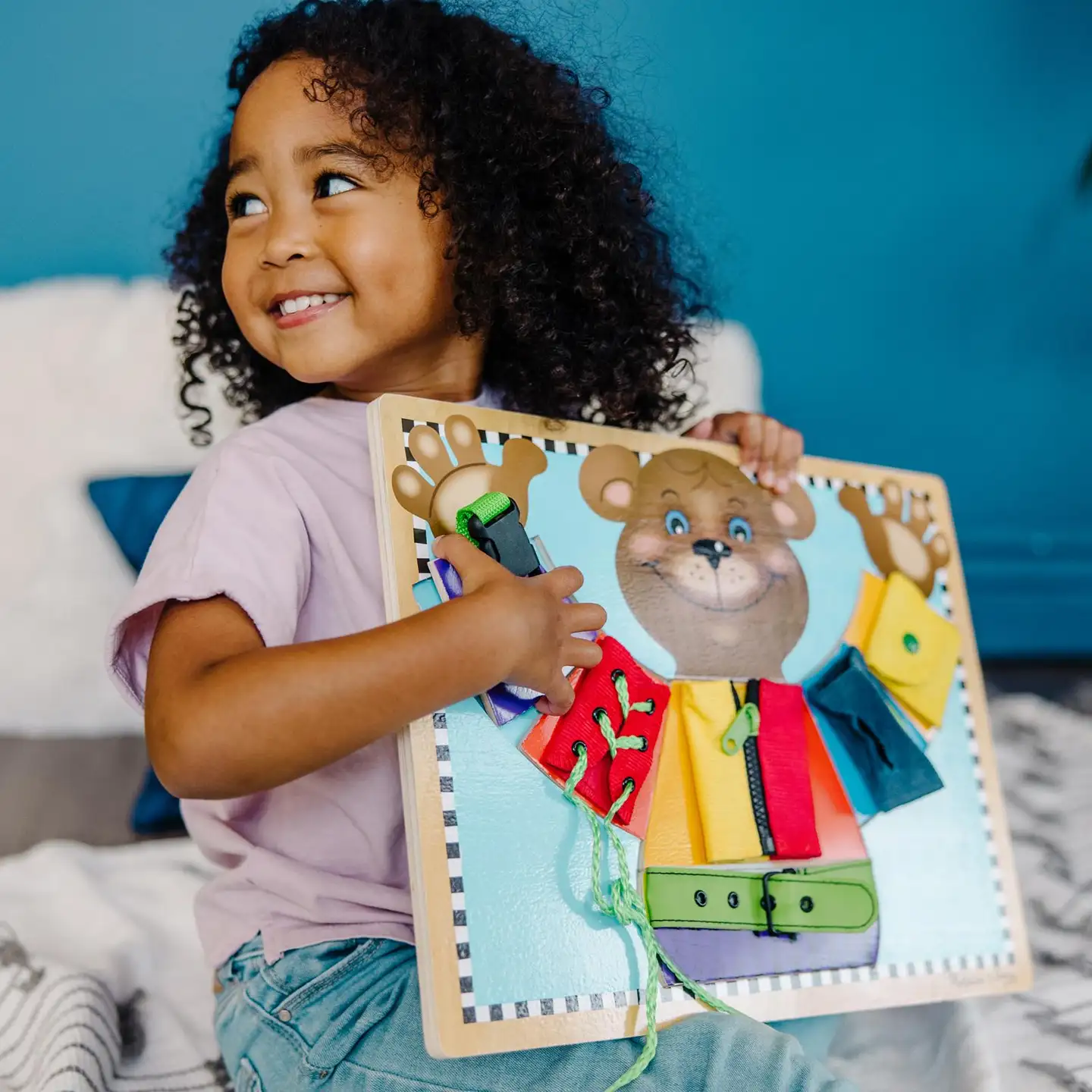 Melissa & doug Aktiviteettitaulu Perustaidot - 5