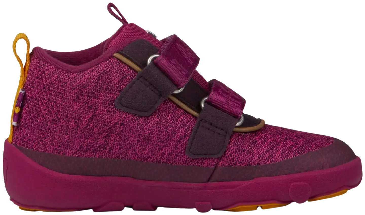 Affenzahn lasten vedenpitävä ulkoilujalkine Low Boot Knit Happy Bird - Purple - 8