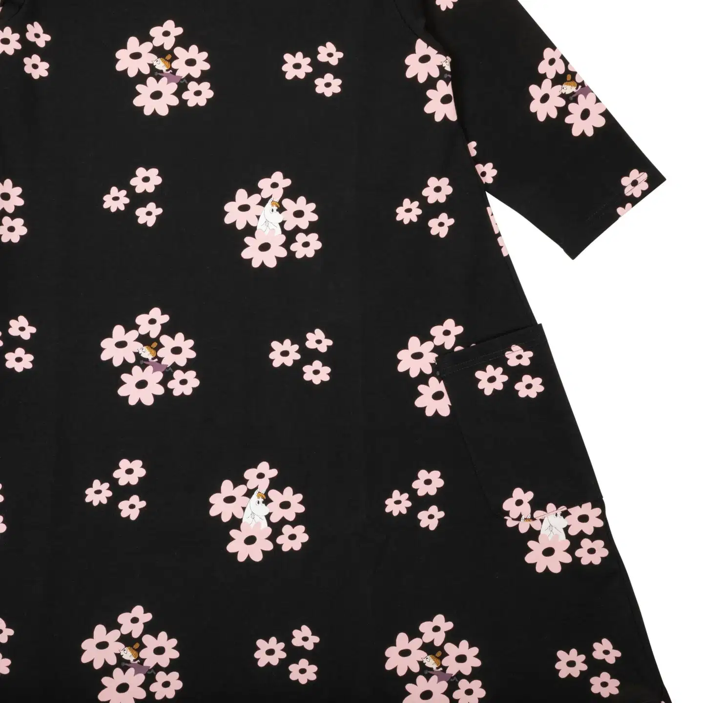 Muumi naisten mekko Jenni Kaipaus 593877 - musta - 3