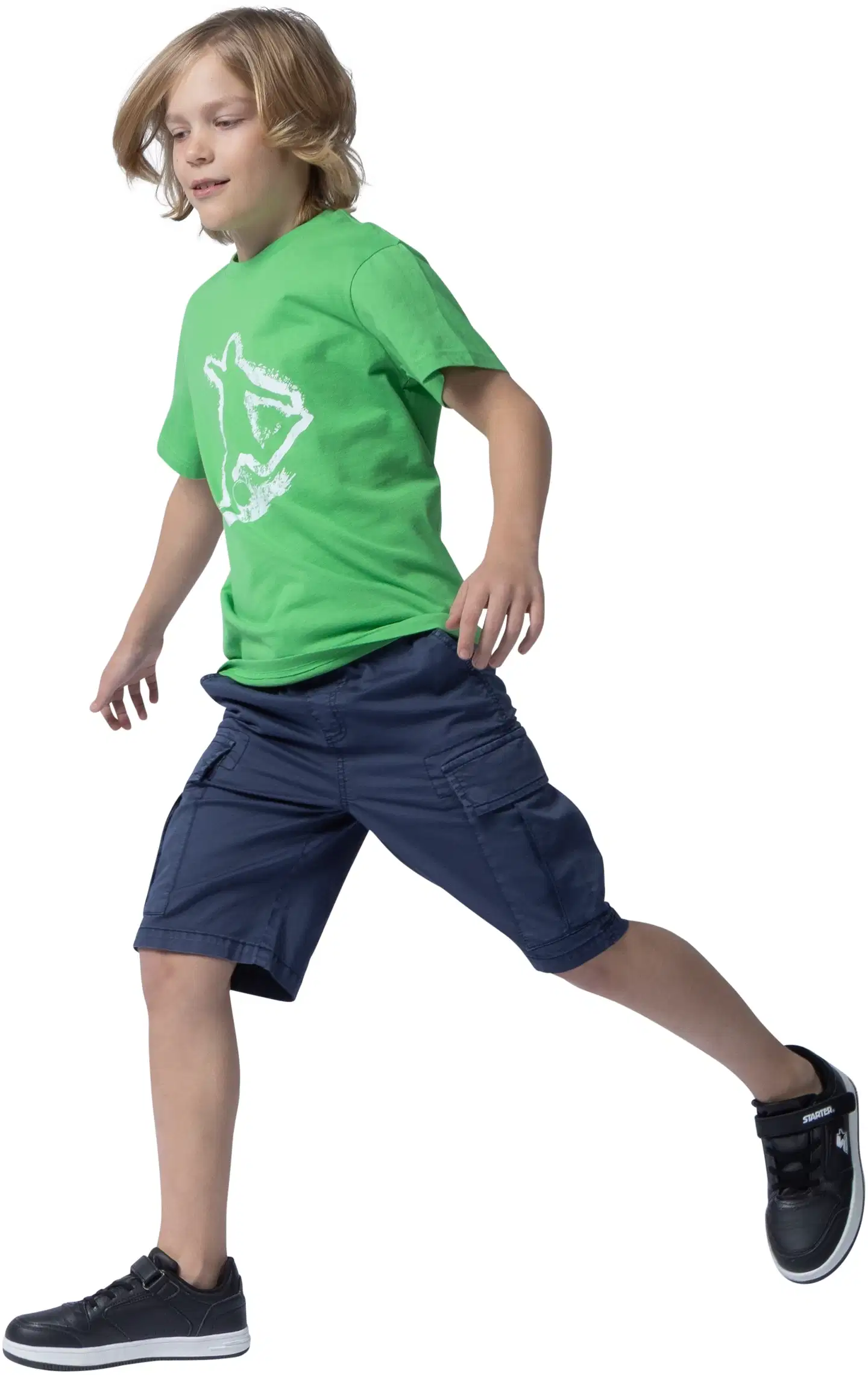 House lasten t-paita 23PH172618 - Vibrant green - 6
