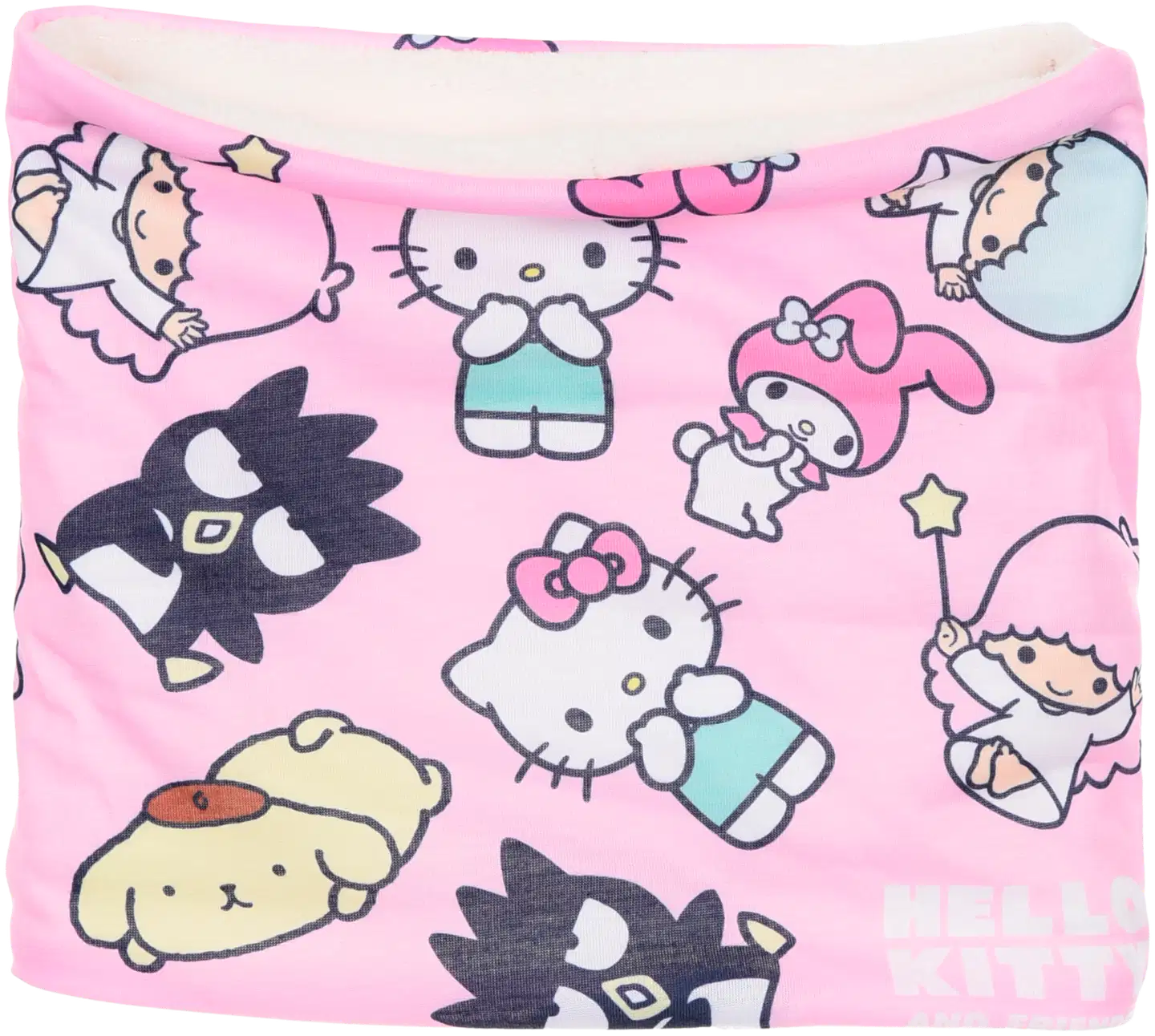Hello Kitty lasten fleecevuorellinen tuubihuivi ZH40056 - Pink - 1