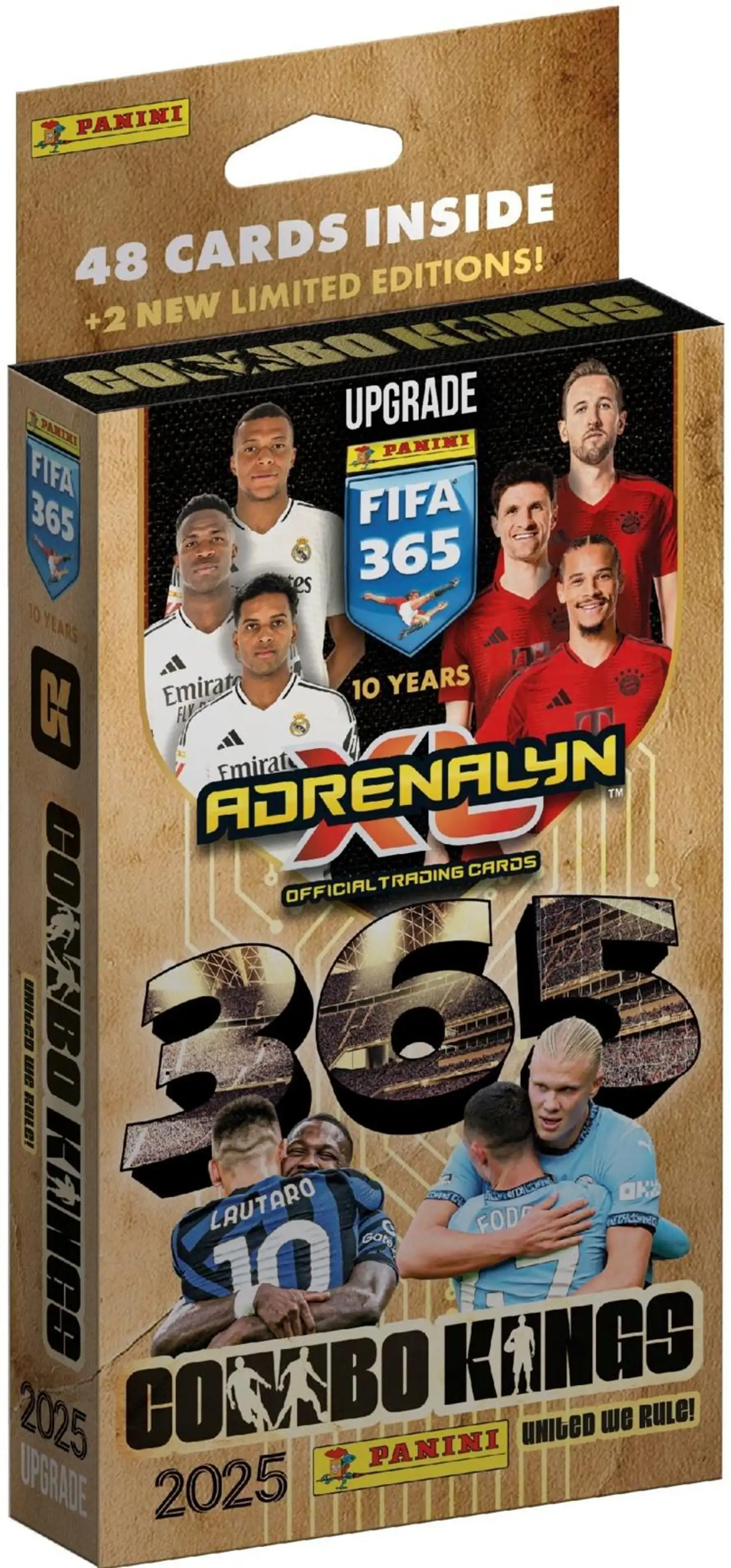Panini Fifa 365 Upgrade Adrenalyn XL -korttipakka Combo Kings keräilykortit