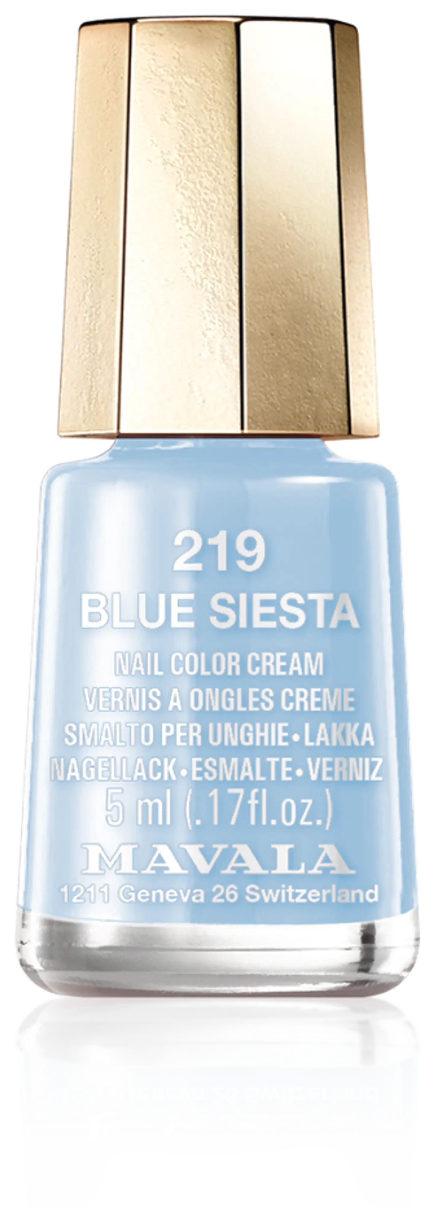 Mavala 5ml 219 Blue Siesta kynsilakka - 1