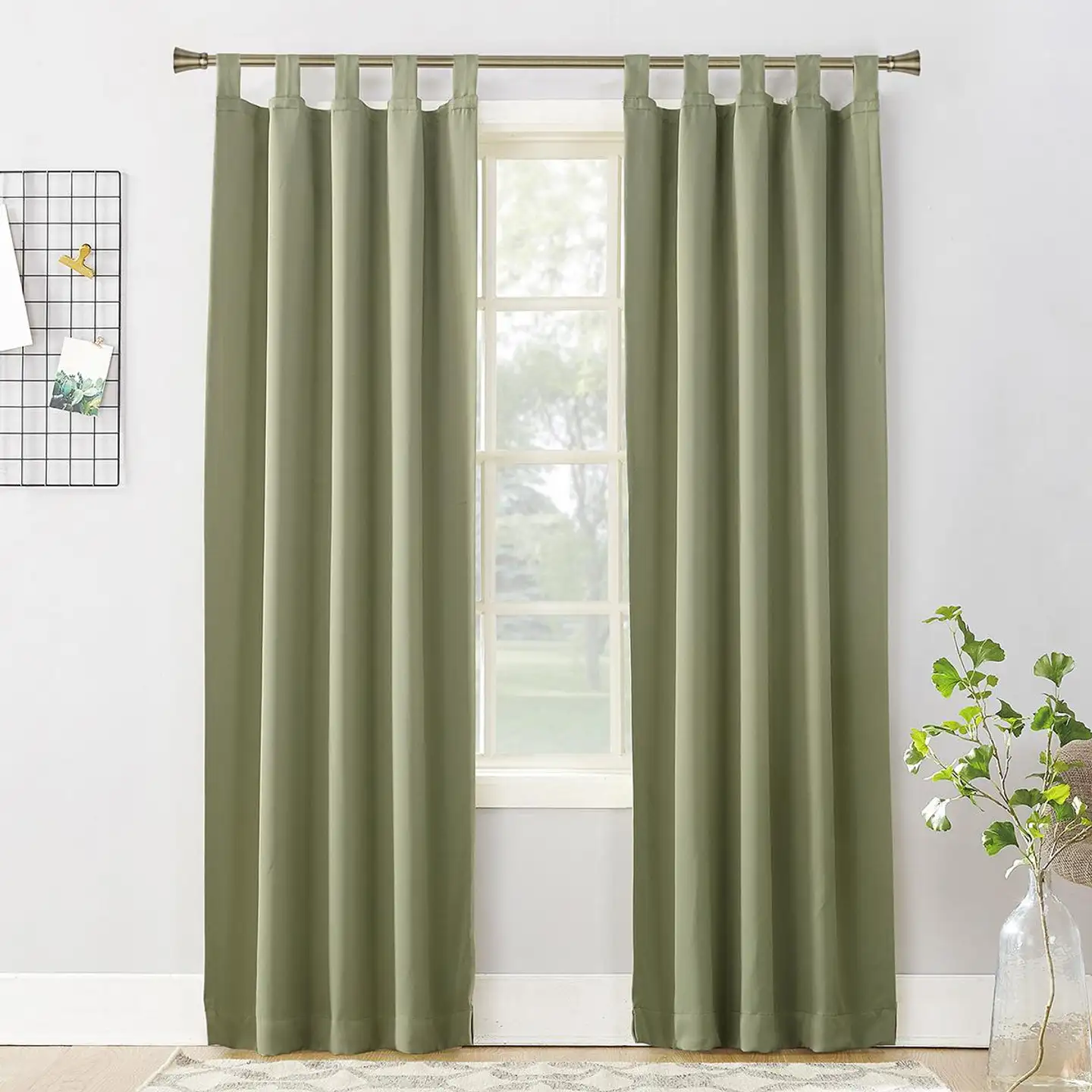 Ihanin verhotanko Emma antiikkimessinki 120-210cm 16/19mm - 4