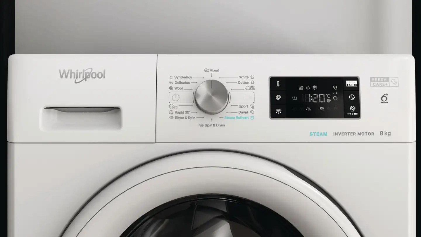 Whirlpool edestä täytettävä pyykinpesukone FFB 8458 WV EU valkoinen - 3