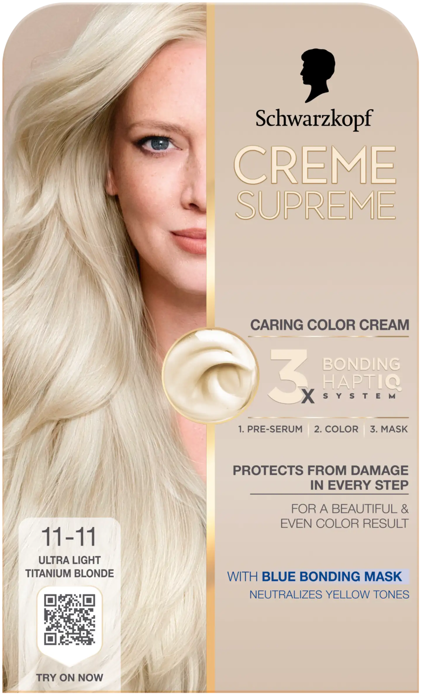 Creme Supreme 11-11 Erittäin Kirkas Titaaninvaalea