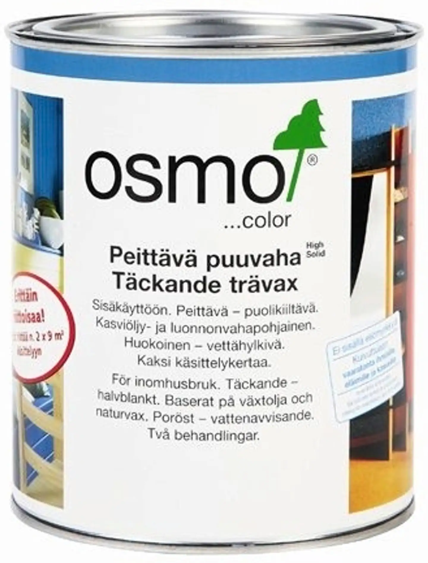 Osmo Color 750ml puuvaha 3169 noki