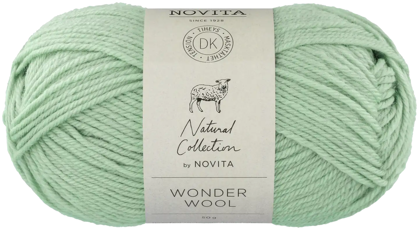 Novita lanka Wonder Wool DK 50 g jade 308 - 1