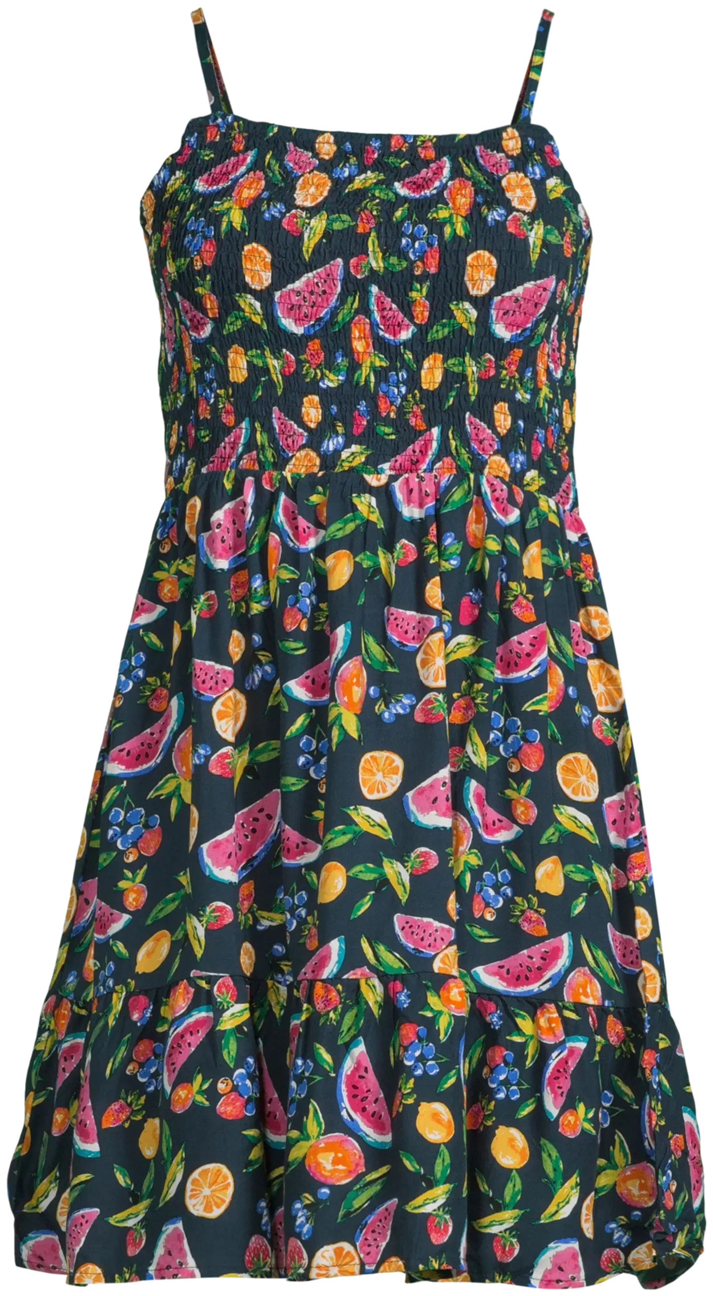 WKLY. naisten lyhyt olkainmekko 218W120430 - Fruits - 2
