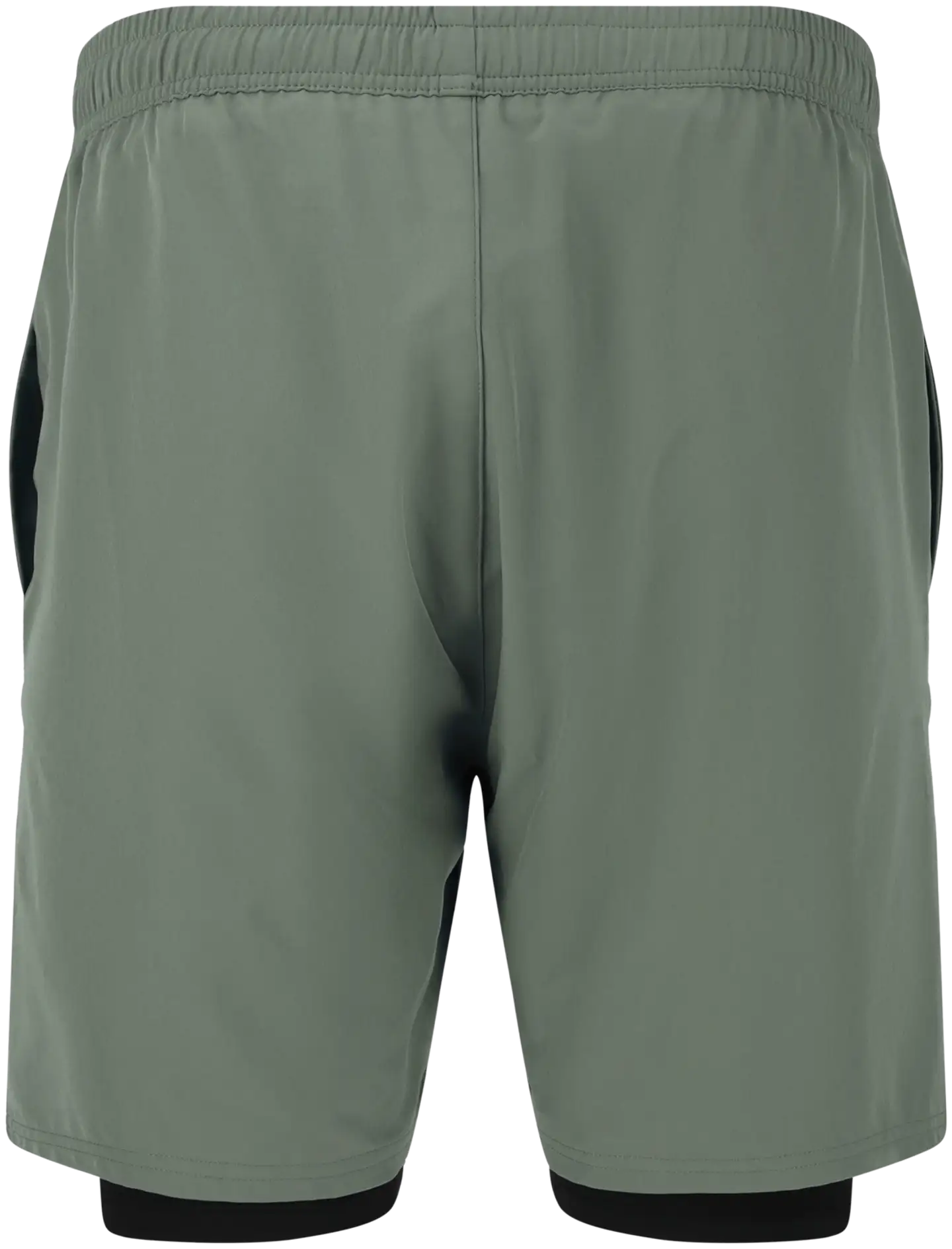 Endurance miesten Kros  2-in1 treenishortsit - Balsam Green - 2