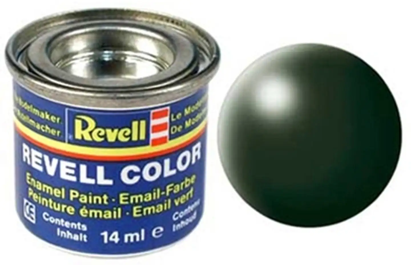 Revell maali 14ml 363 tummanvihreä silkki matta