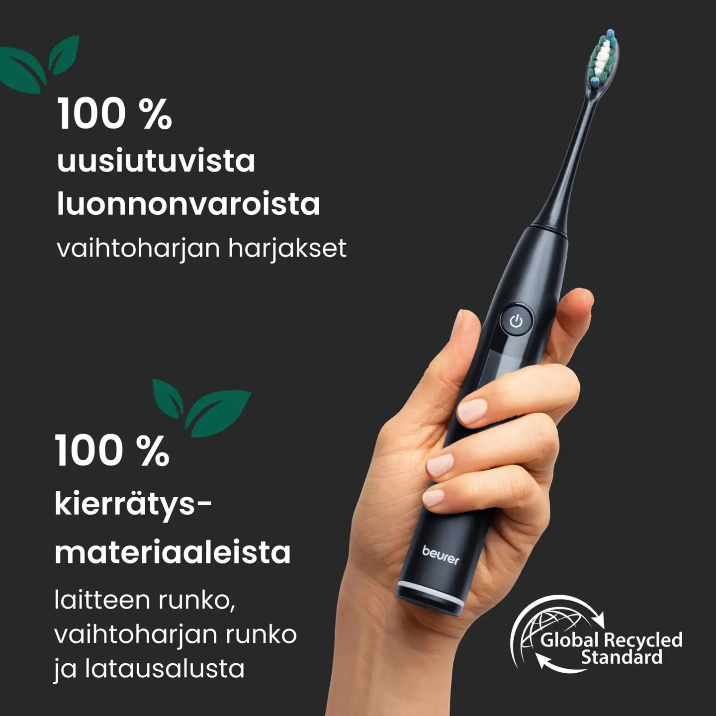 Beurer sähköhammasharja SC50 Sonic midnight ink - 8