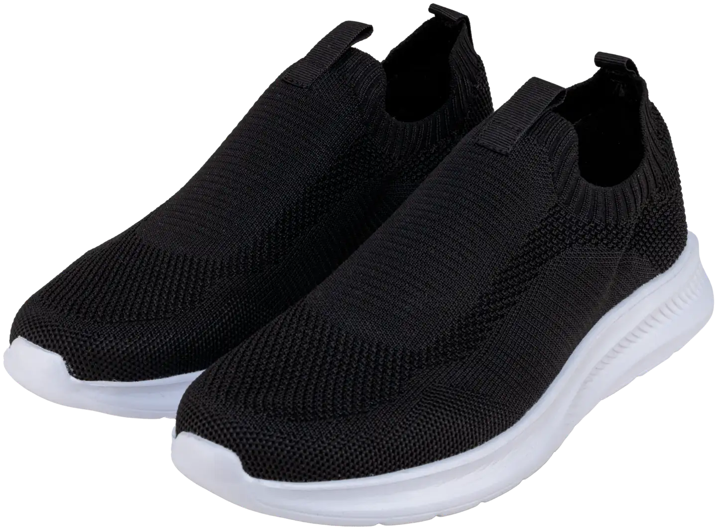 WKLY. miesten sporttiset loaferit Taurus Black - Black/white - 2