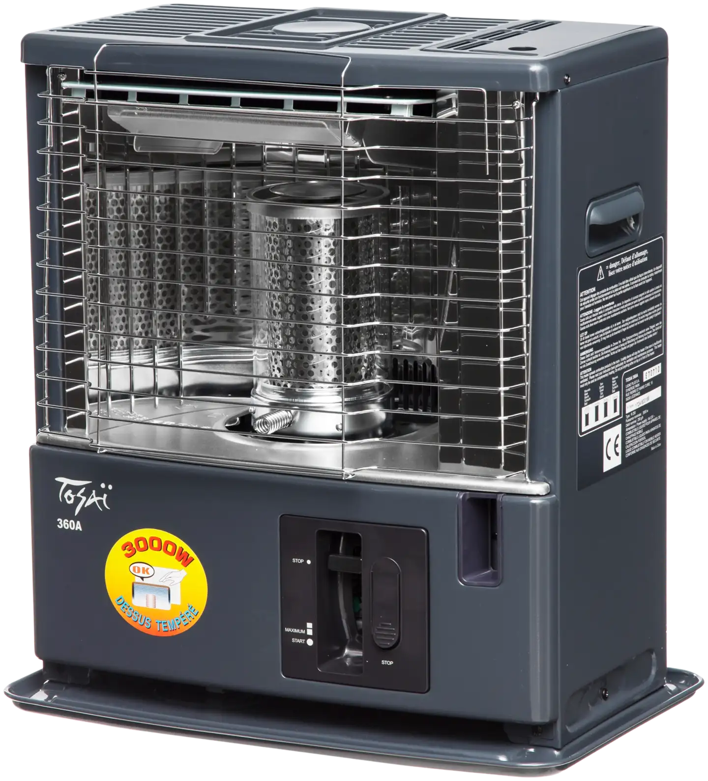 Polttonestelämmitin 3000W