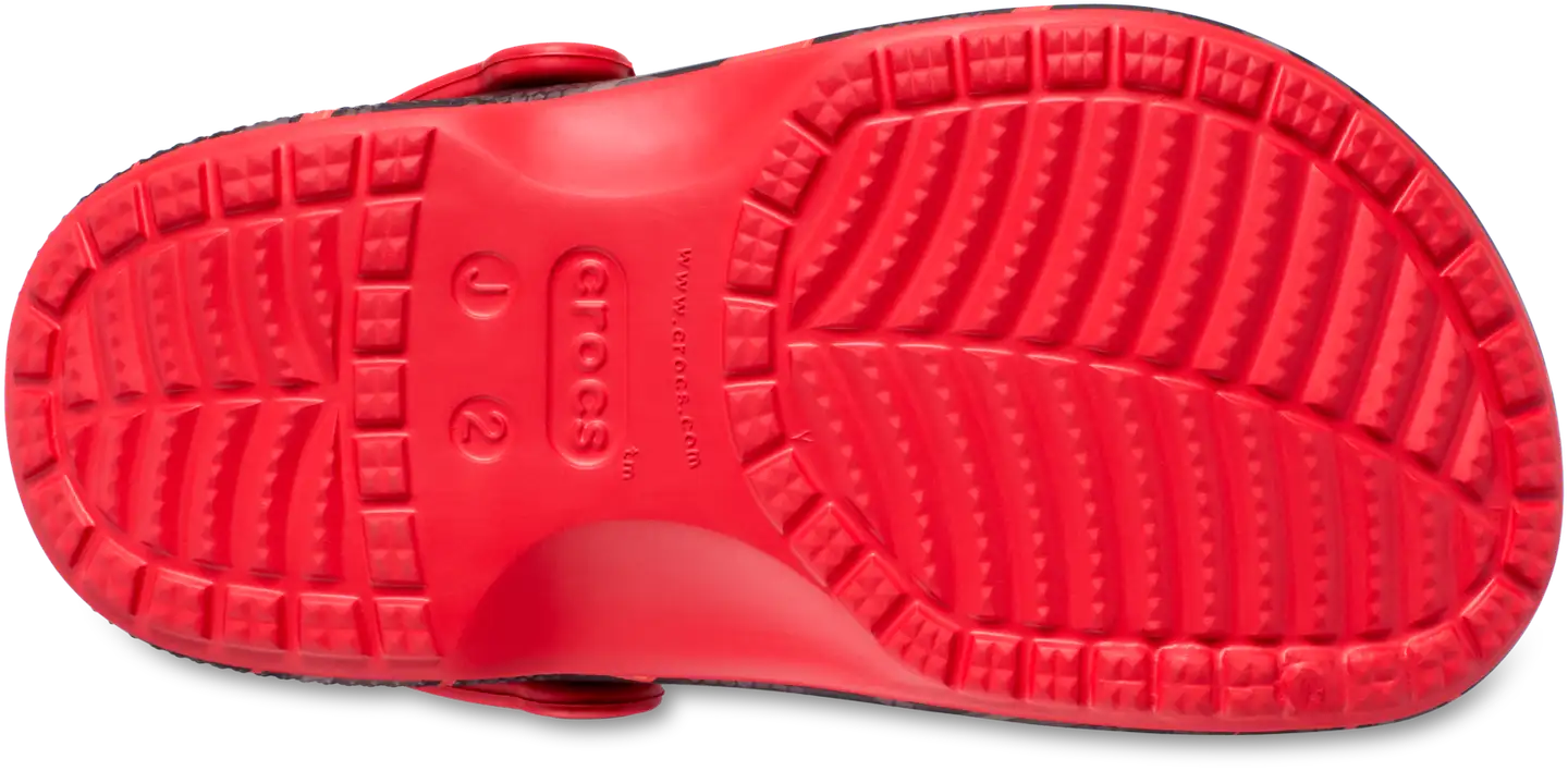 Crocs lasten pistokas Baya Seasonal Printed - Flame - 5