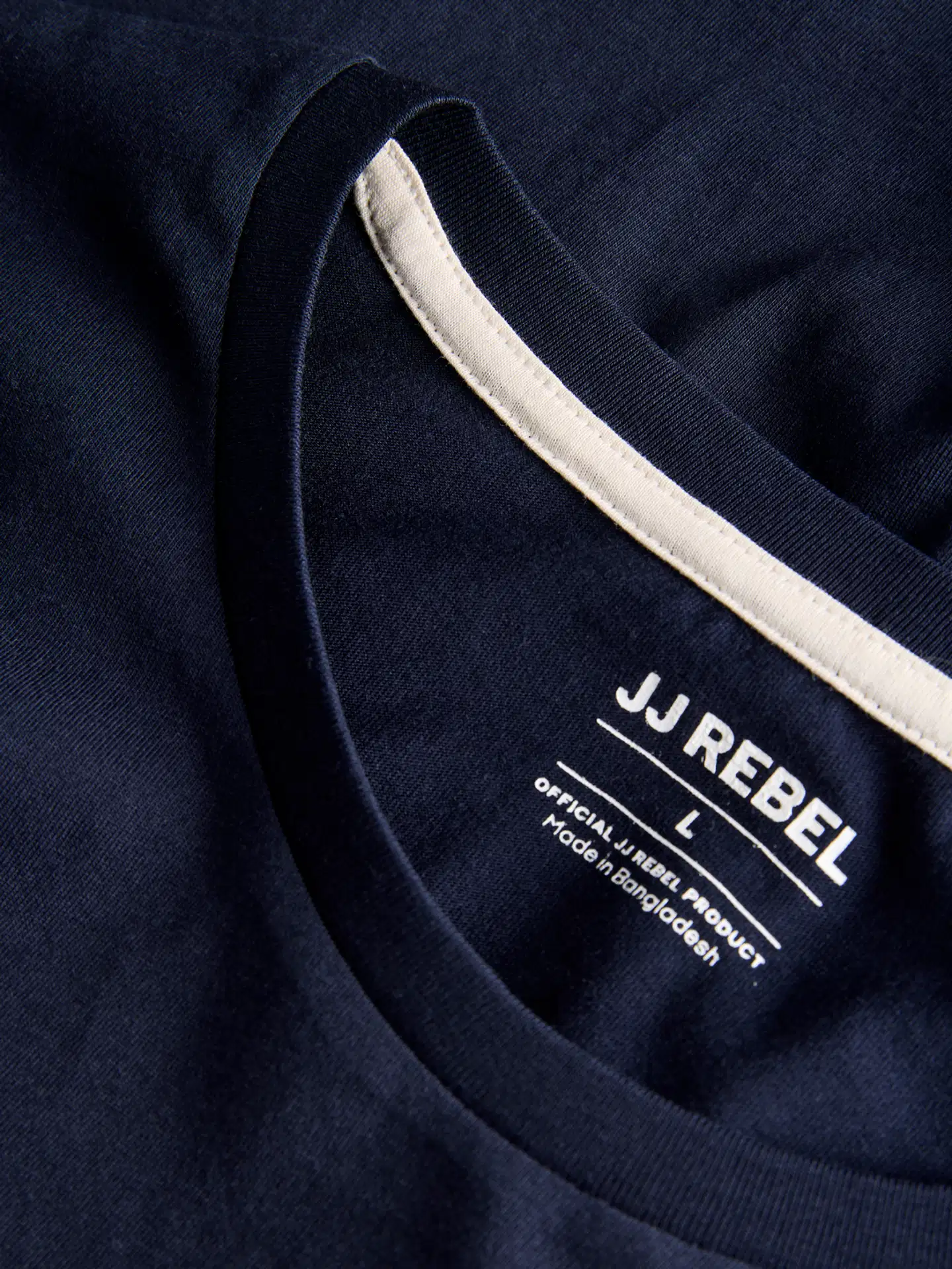 JJ REBEL miesten t-paita Jrebmatheo - Navy Blazer - 4