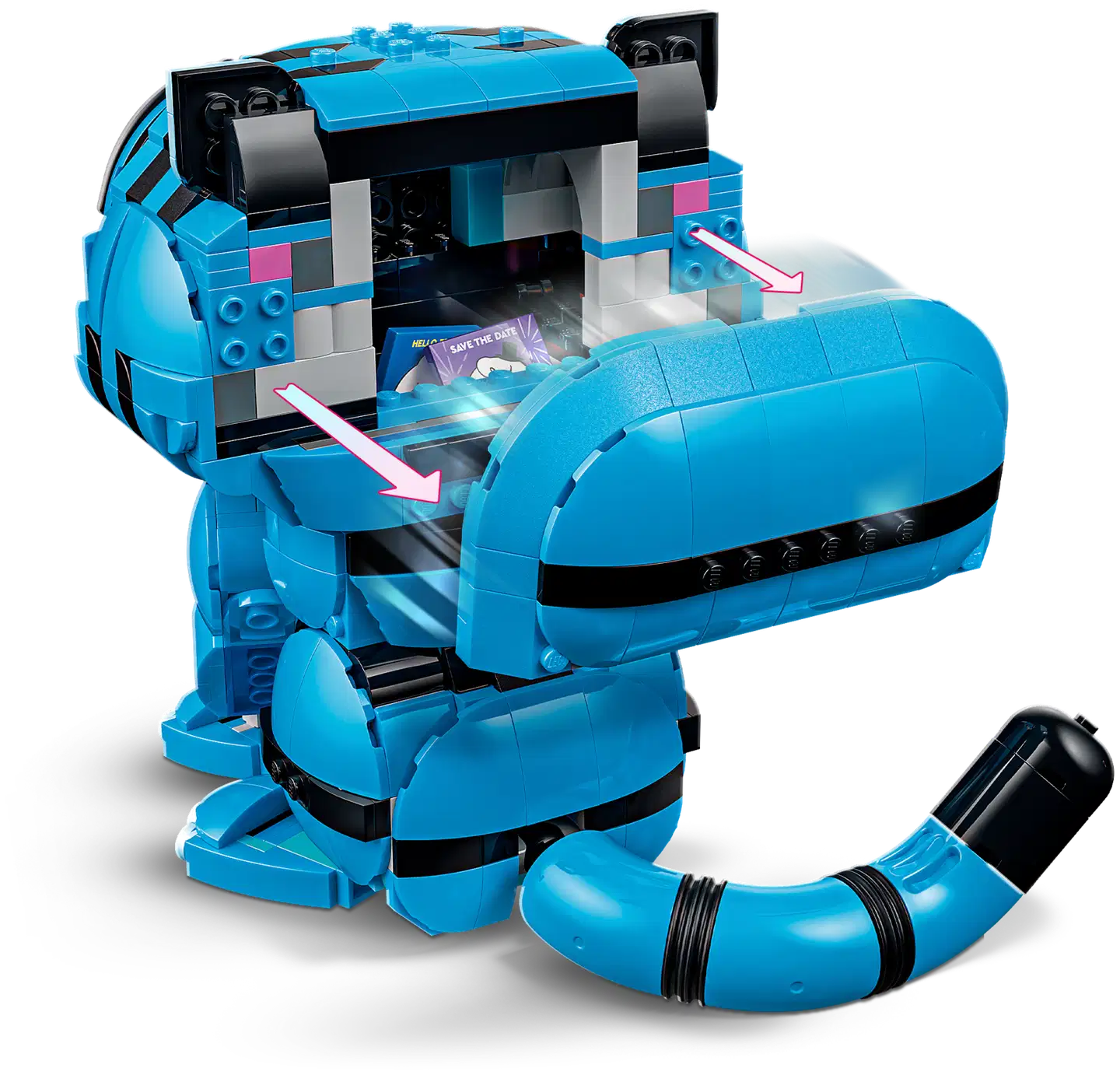 LEGO® KPop Demon Hunters 72537 Derpy-tiikeri ja Sussie-lintu - 8