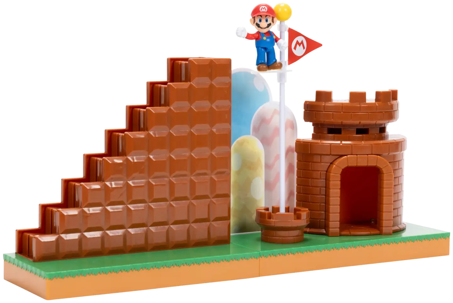 Nintendo leikkisetti Super Mario 2.5" Level End Playset - 10