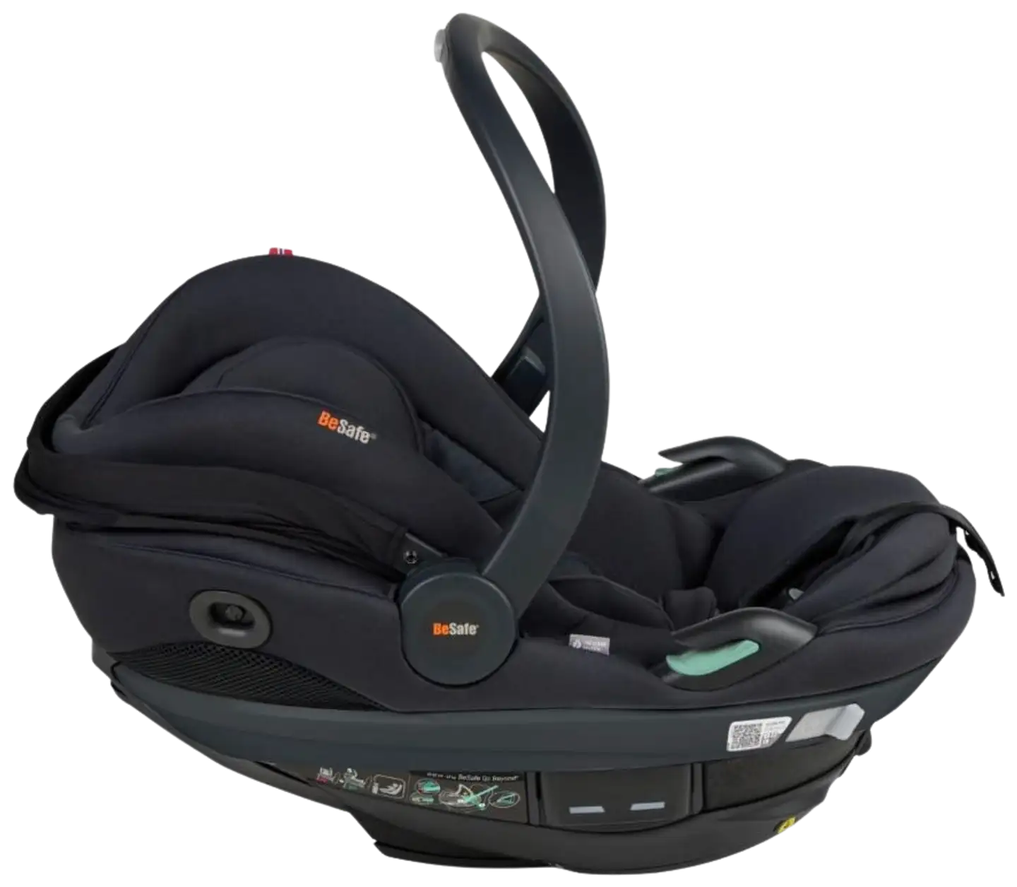 Besafe Go Beyond 2 turvakaukalo Black Soft Breeze - 3