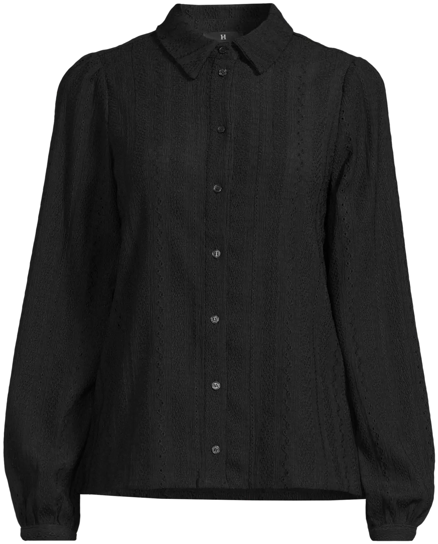 House naisten pitsipusero 228H263306 - black - 2