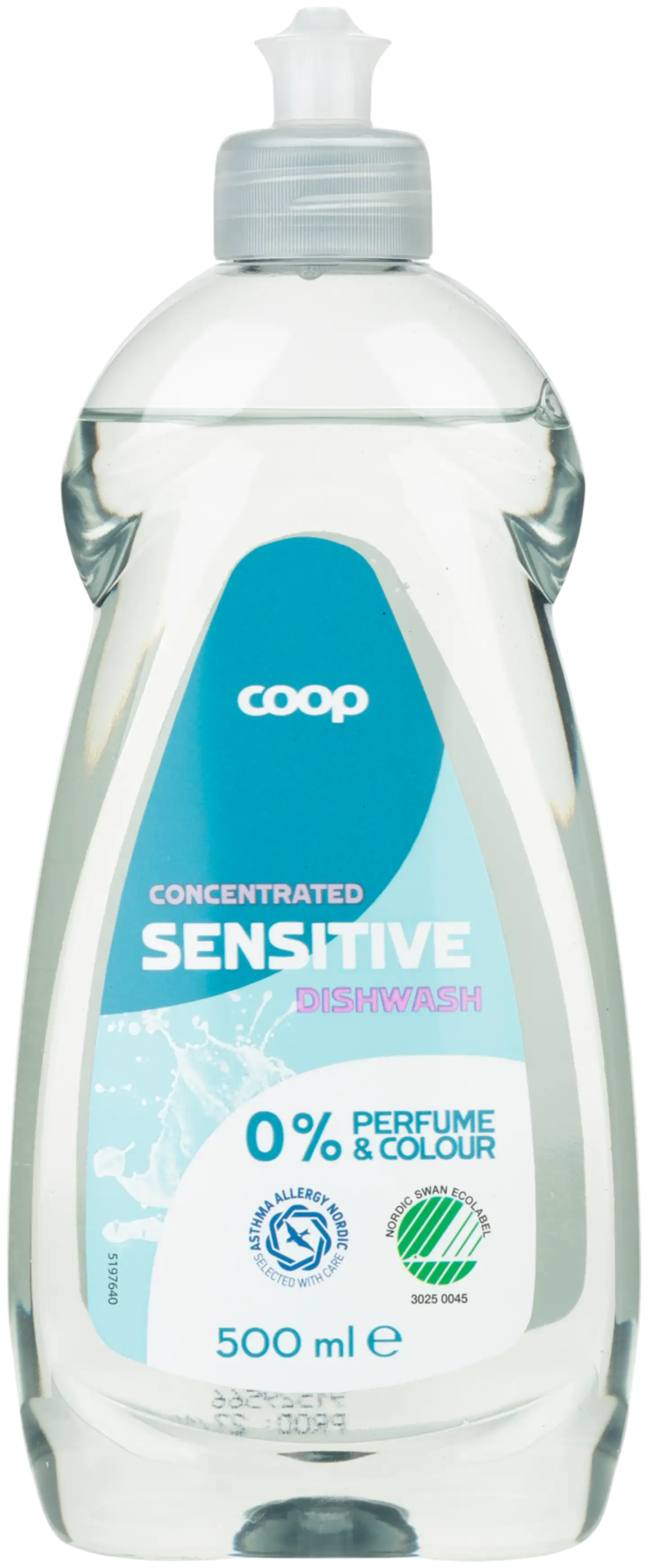 Coop Sensitive astianpesuaine 500 ml