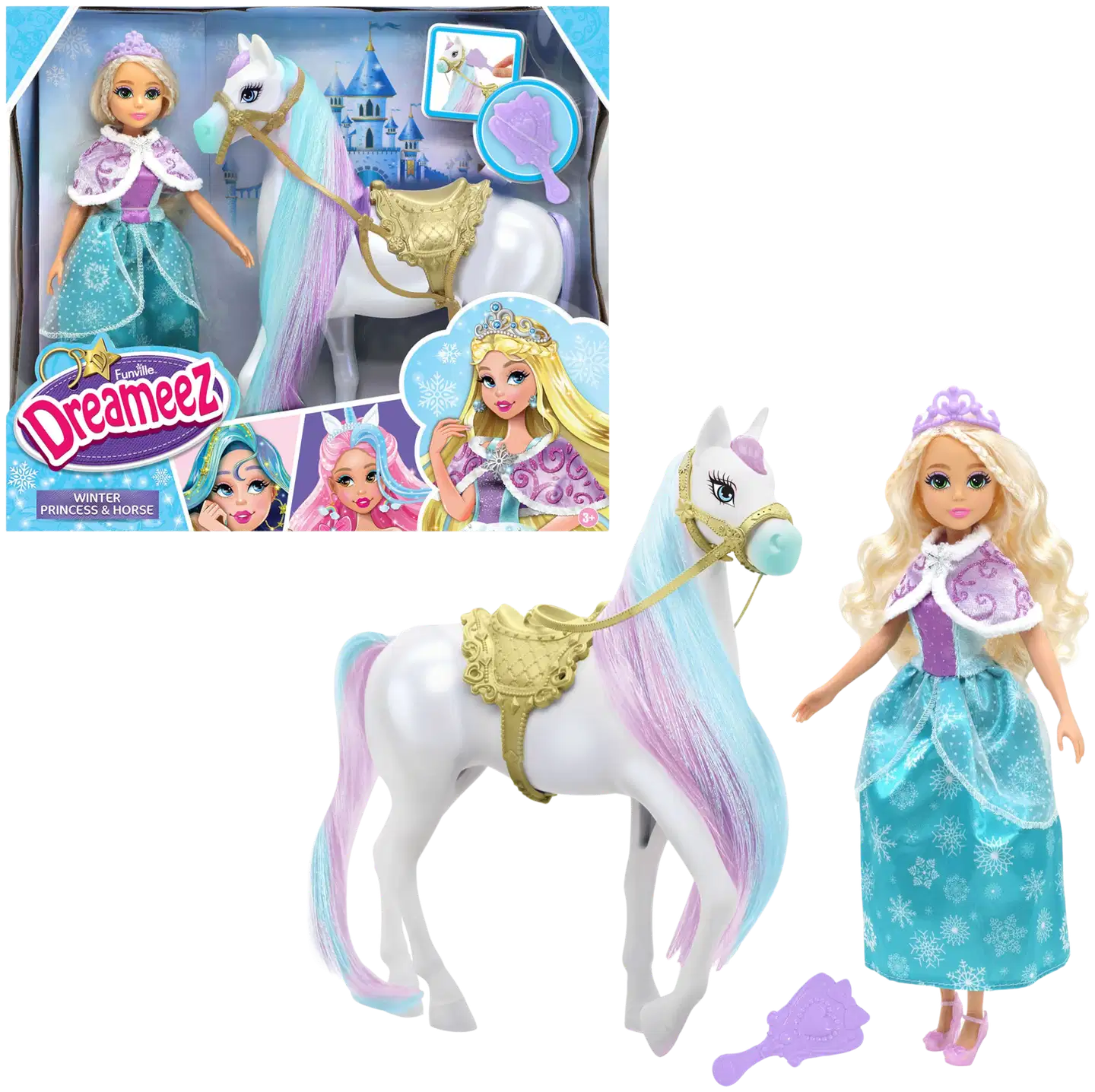Dreameez Winter Princess With Horse - 1