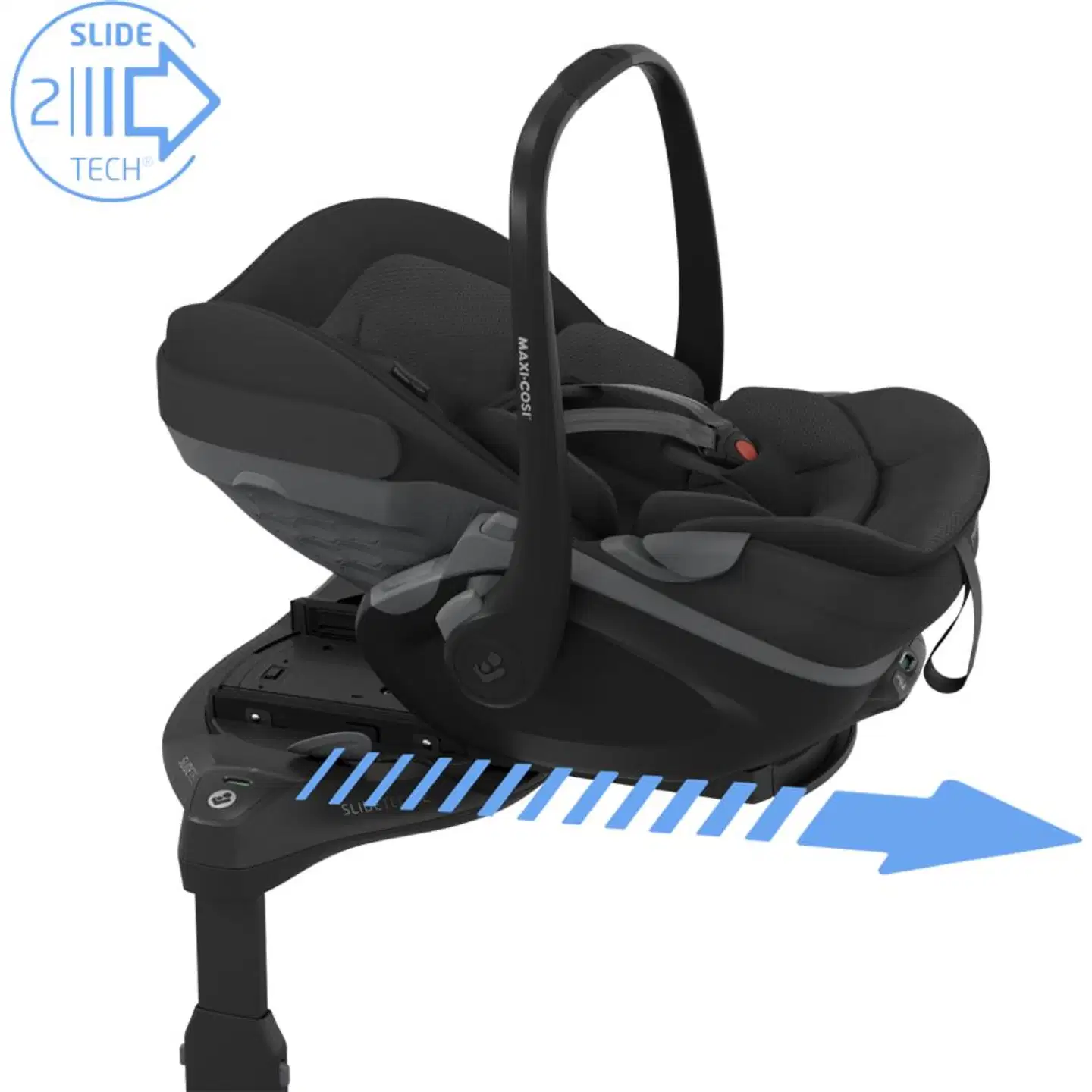 Maxi-Cosi turvakaukalo Pebble Slide Pro musta - 6