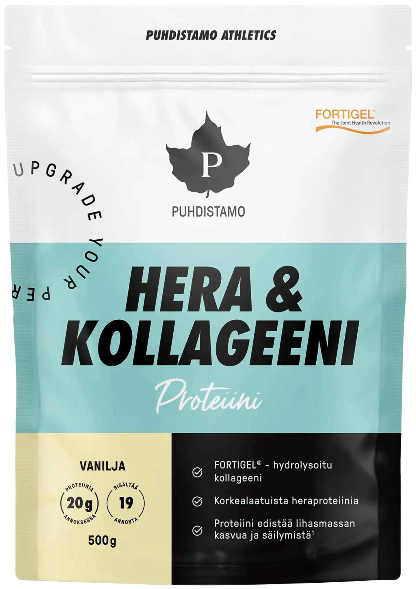 Puhdistamo Athletics Hera & Kollageeni Vanilja 500 g