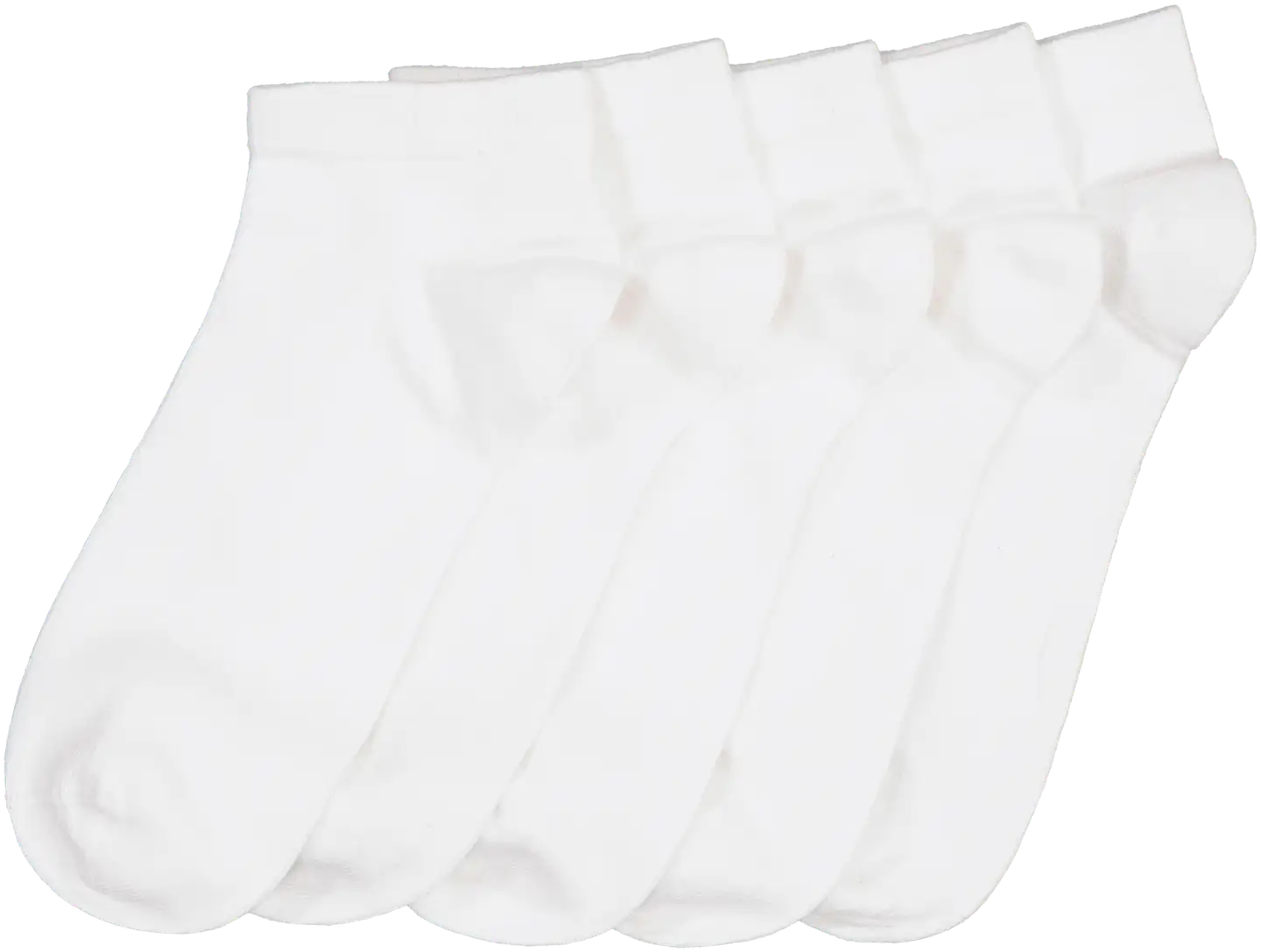 House lasten sneakersukat 5-pack - WHITE