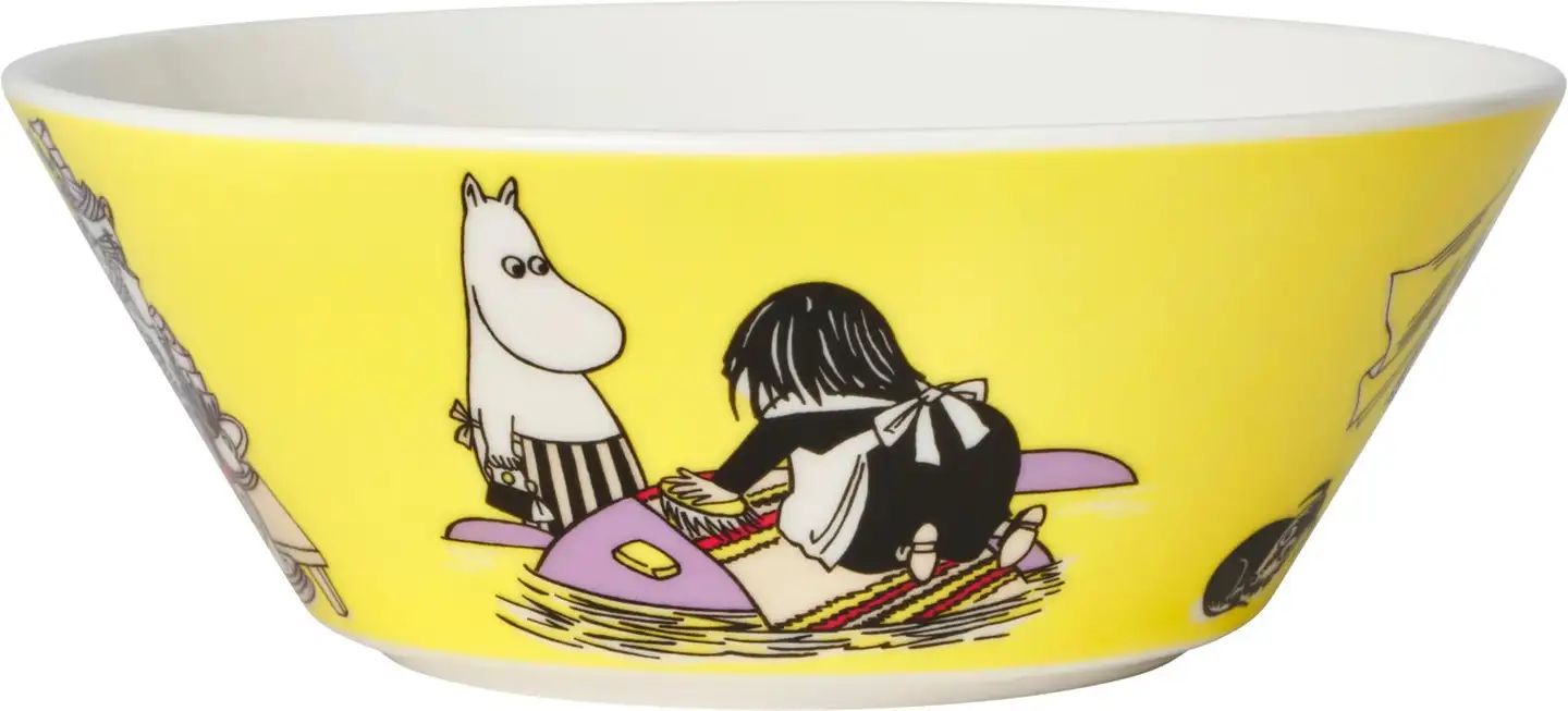 Moomin Arabia Muumi Kulho Miisa 15 cm keltainen - 2