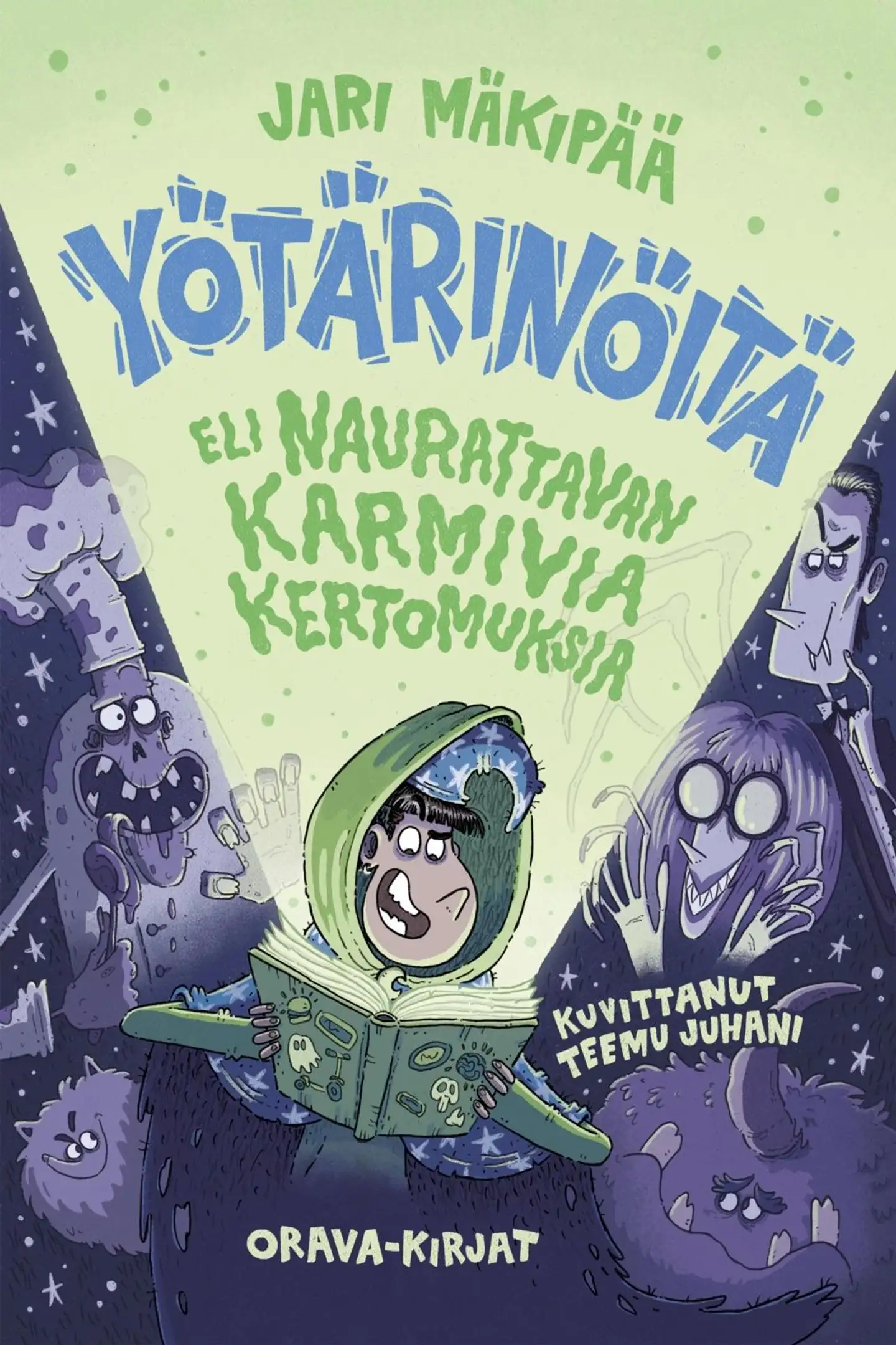 Mäkipää, Yötärinöitä eli naurattavan karmivia kertomuksia
