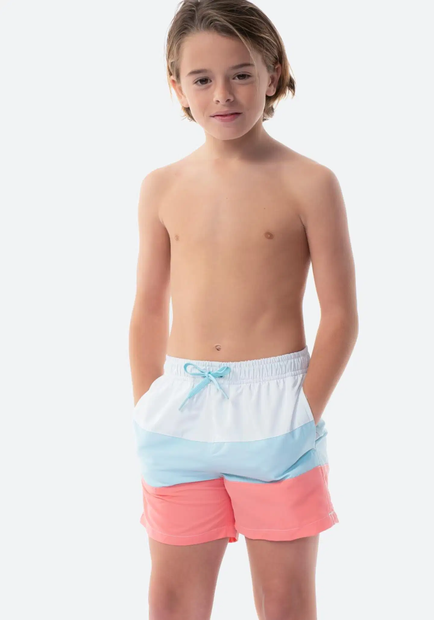 TEX lasten uimashortsit I276835 - Coral - 1