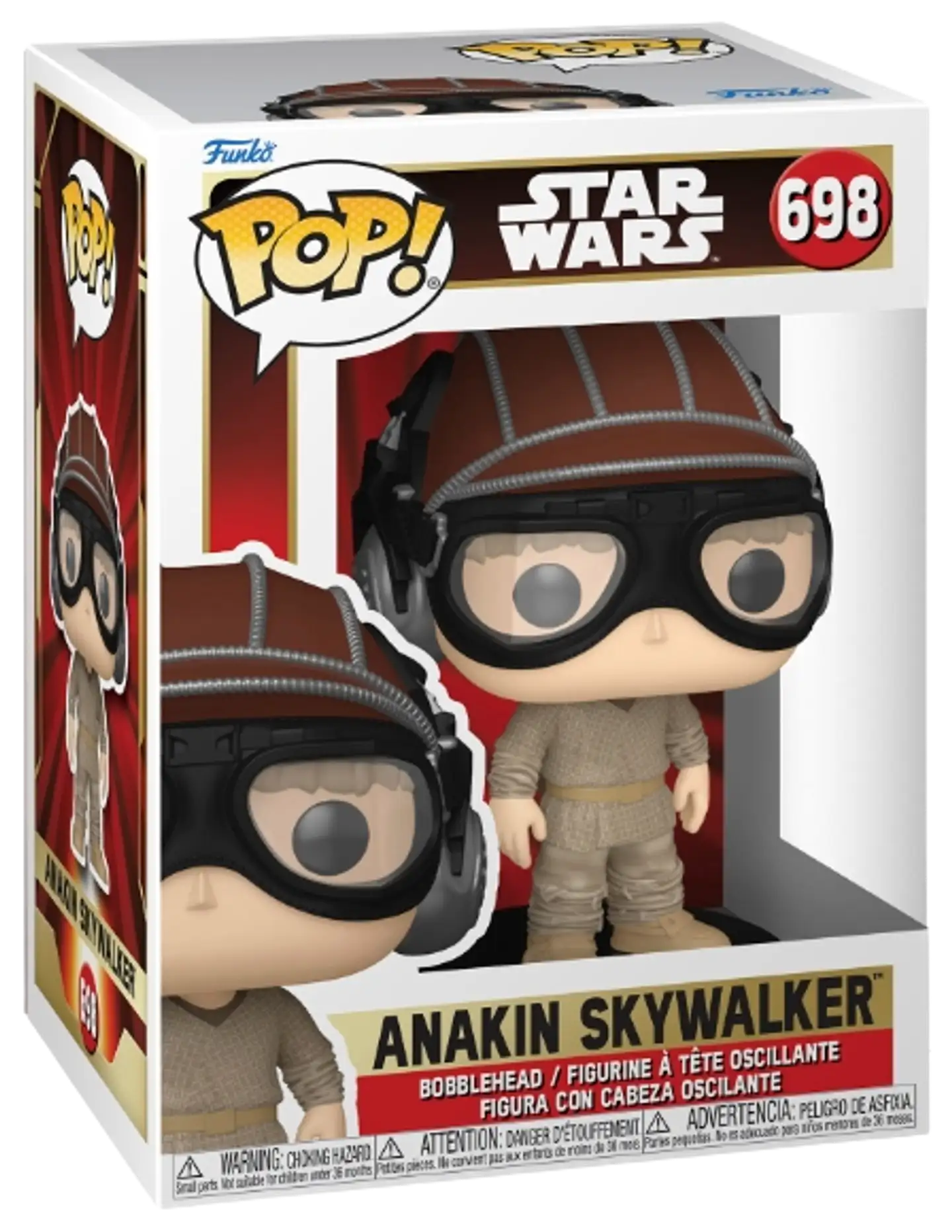 Funko! POP Vinyl SW Anakin ja Kypärä - 1