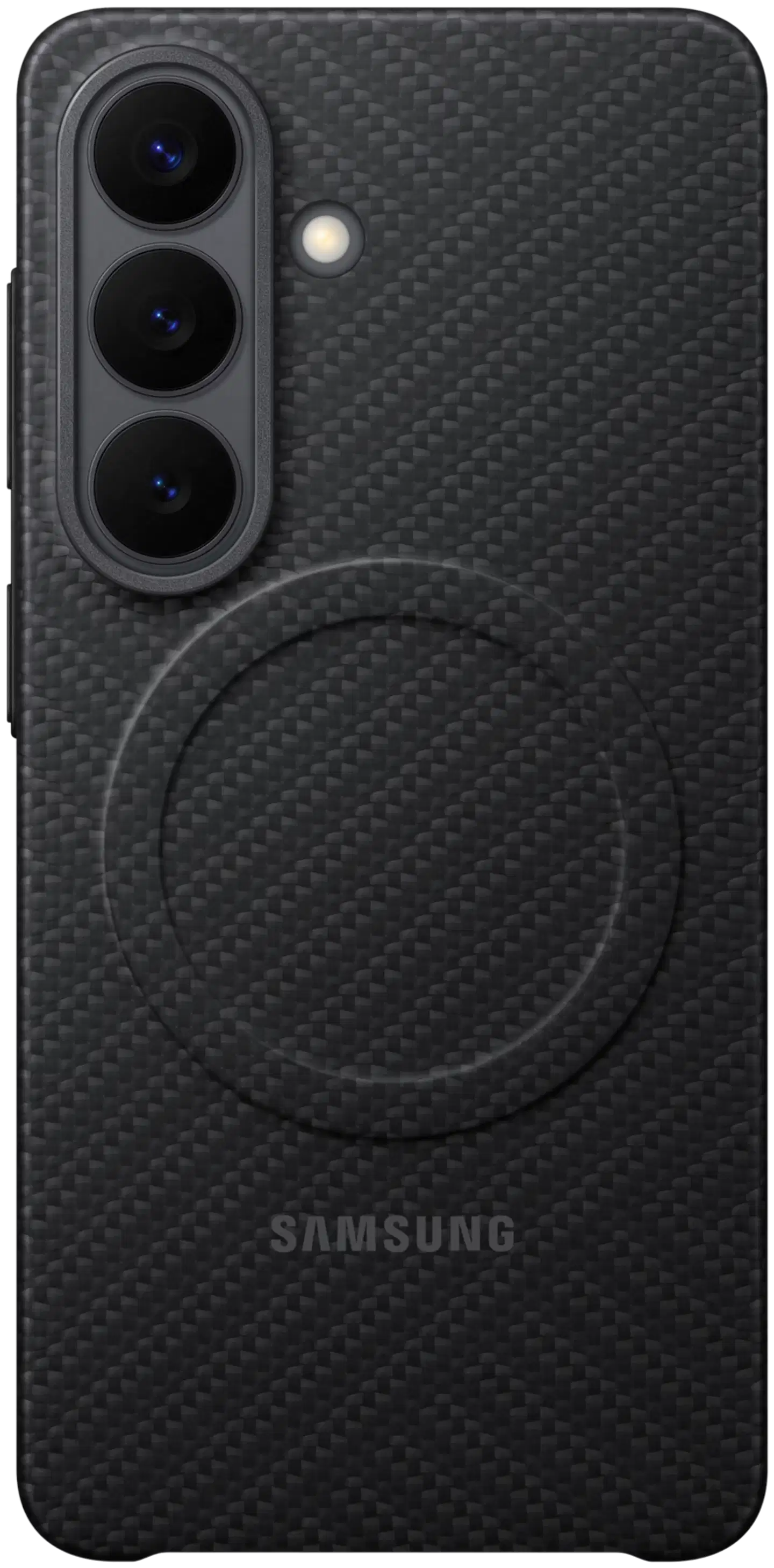 Samsung suojakotelo Galaxy S26 Carbon Magnet -Qi2 musta - 1