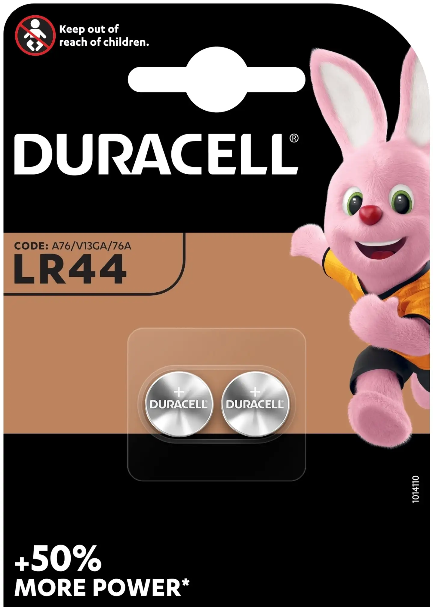 Duracell 2kpl Electonics LR44 nappiparisto - 1