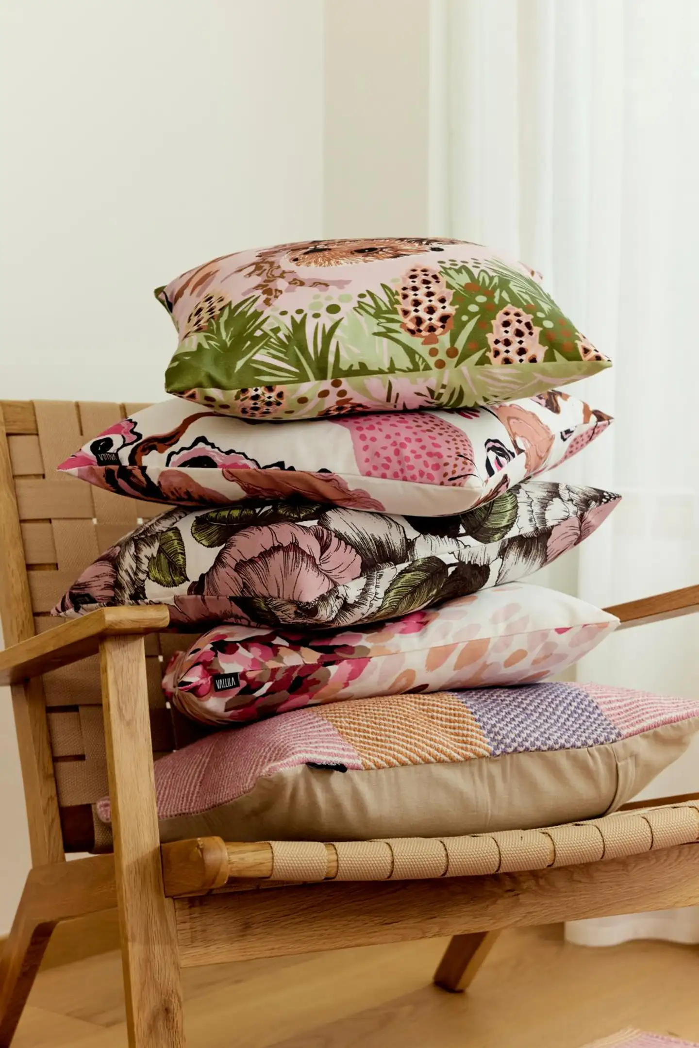 Vallila tyynynpäällinen Fantasia 43x43 cm pinkki - 2