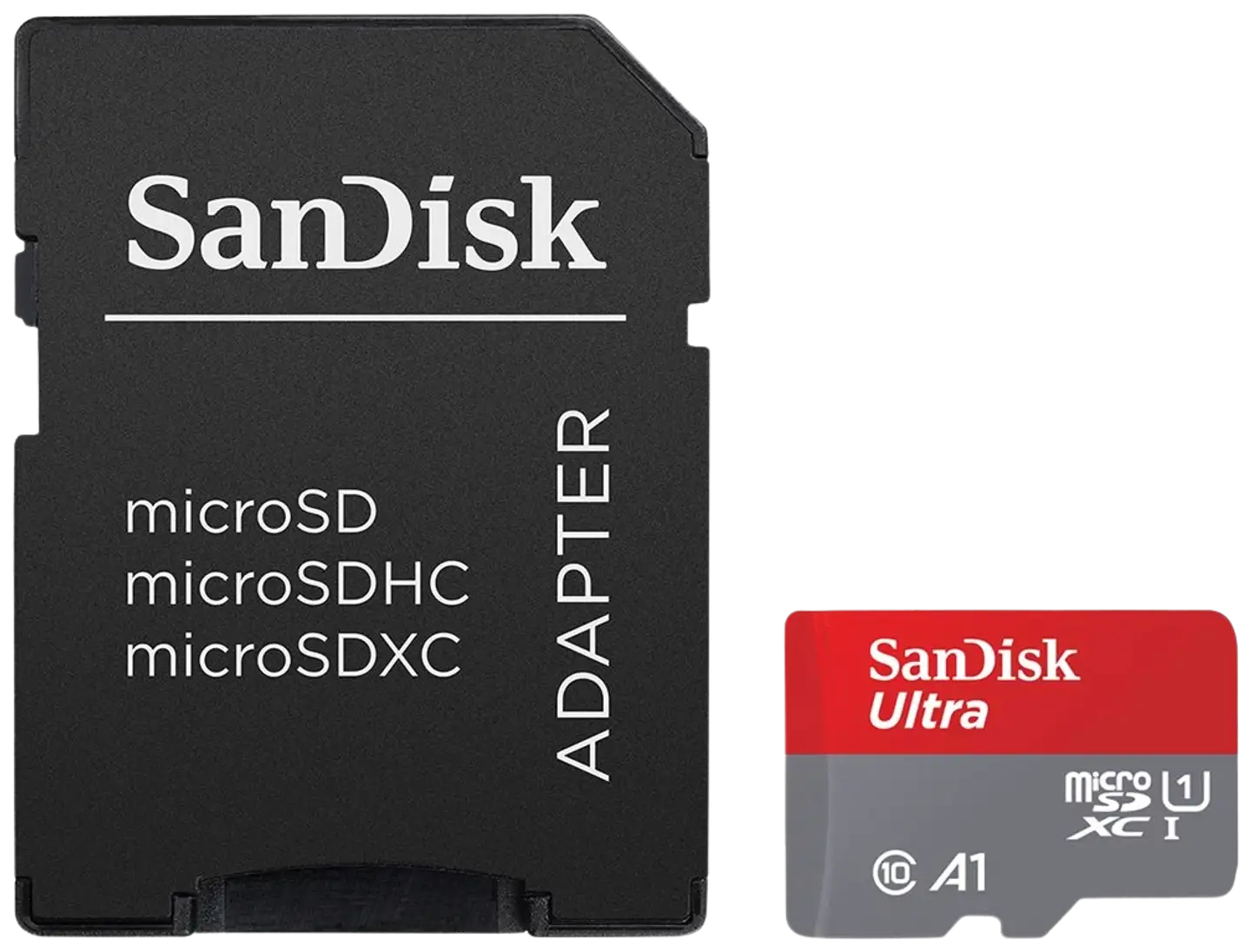 Sandisk 32gb microsd kortti + sd-kortti adapteri 98mb/s class10 - 2