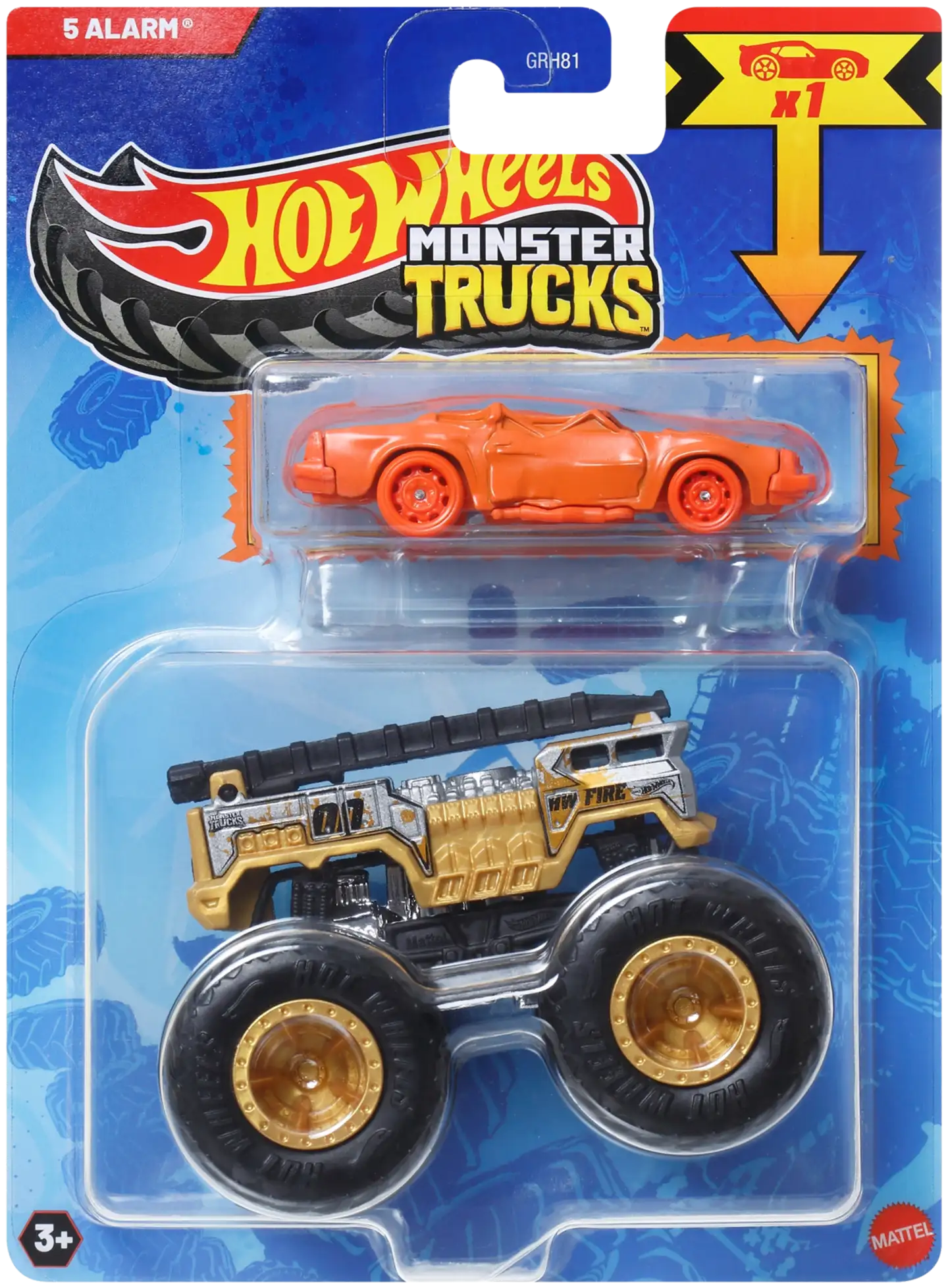 Hot Wheels monsteriauto + pikkuauto - 15