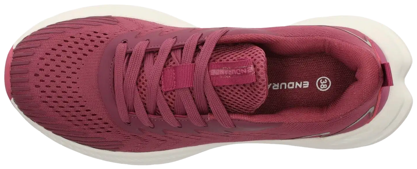 Endurance naisten juoksukengät Adriel - red violet - 4